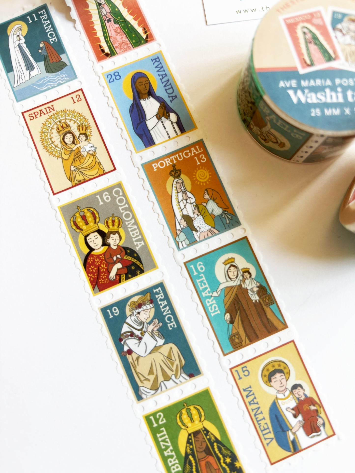 Ave Maria Post Washi Tape