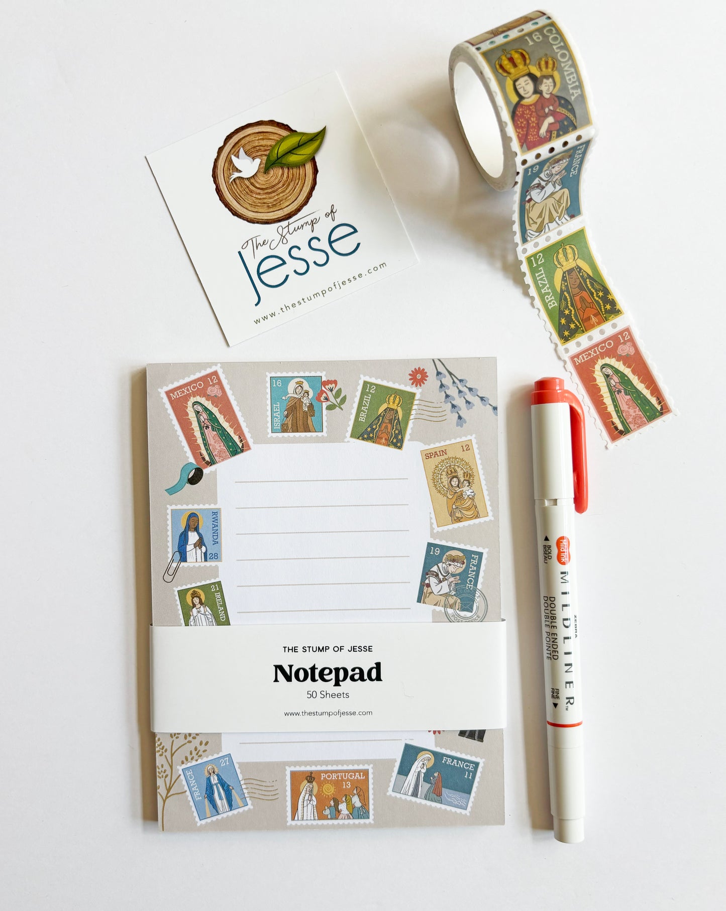 Ave Maria Post Notepad