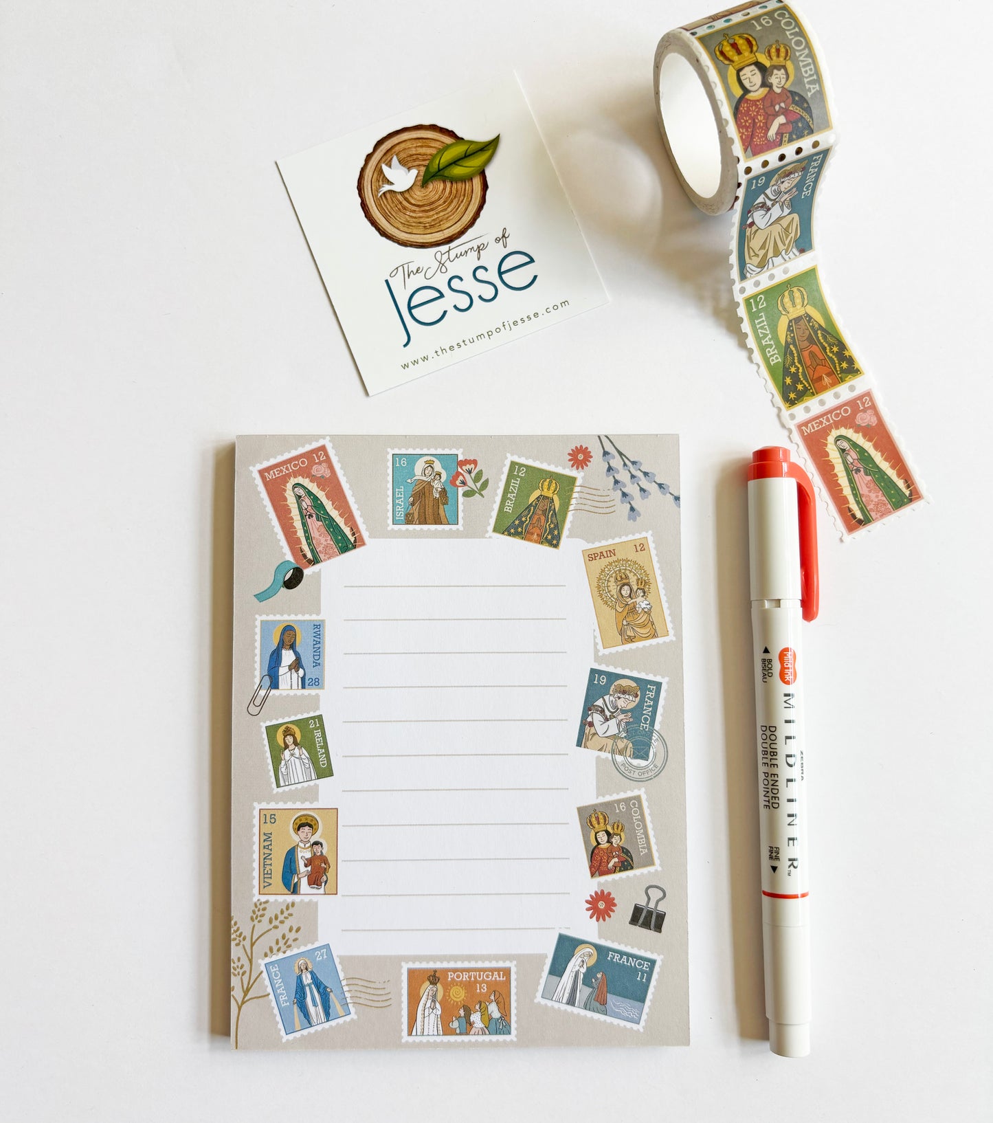 Ave Maria Post Notepad