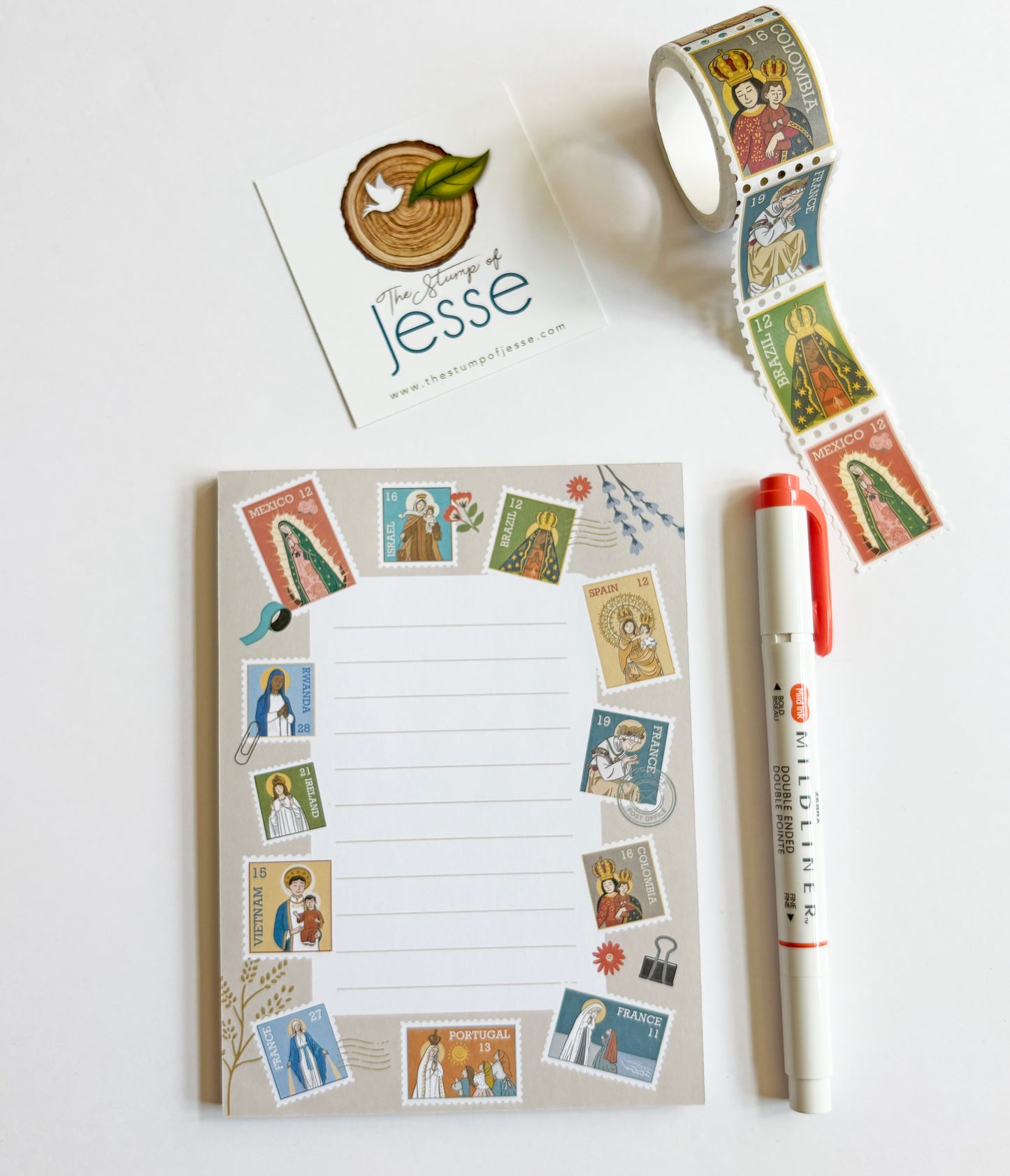 Ave Maria Post Notepad