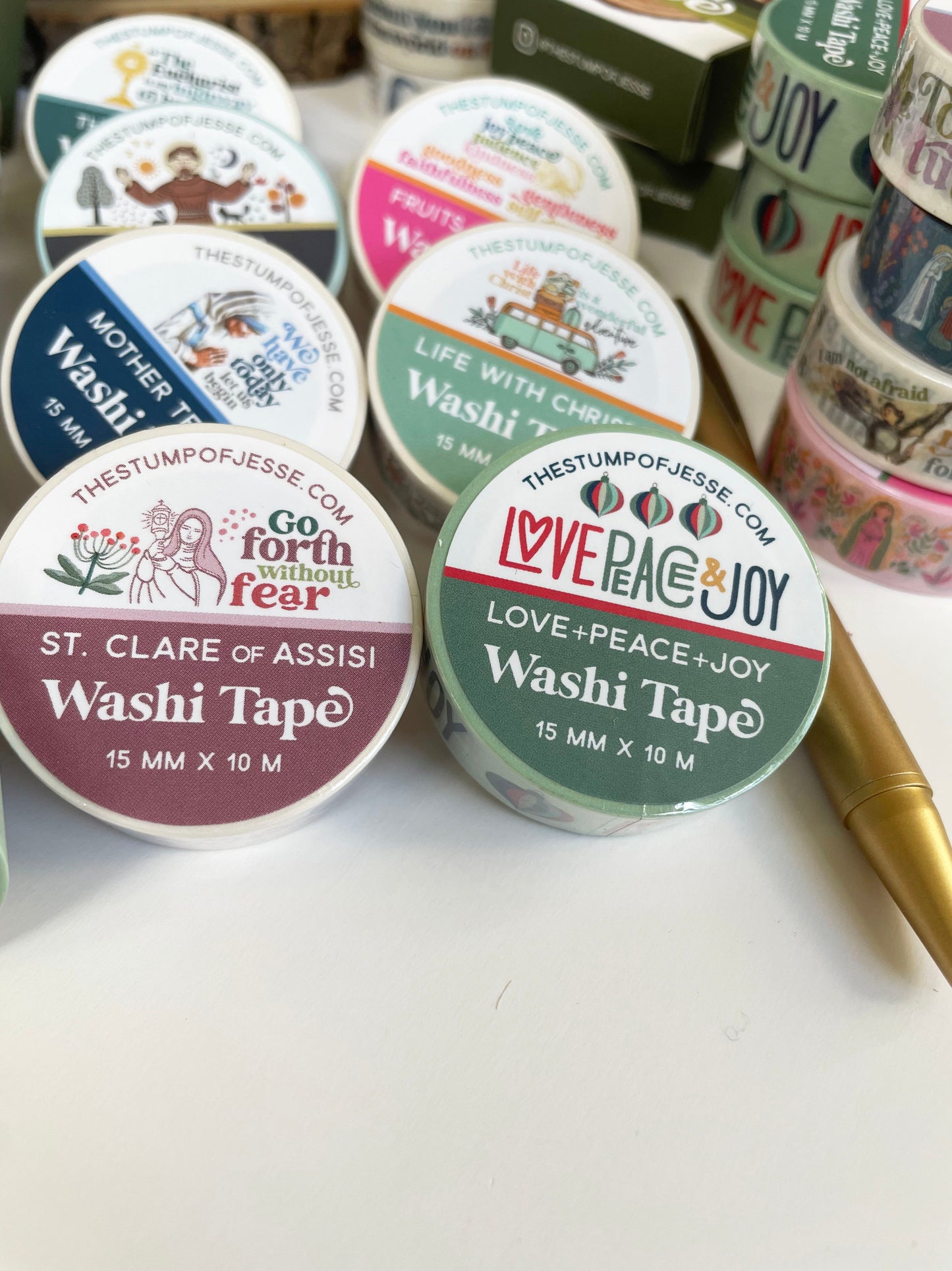 St. Clare of Assisi Washi Tape