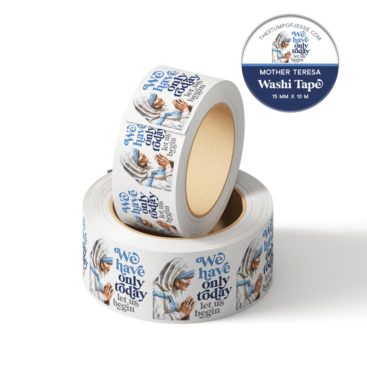 St. Teresa of Calcutta Washi Tape | 15mm x 10m