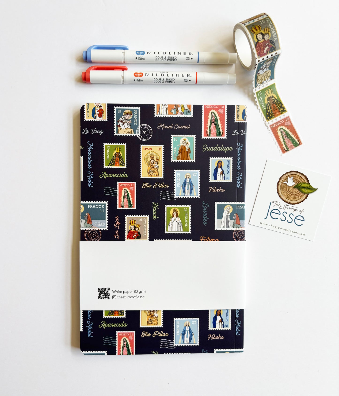 Ave Maria Post Journal | Ruled Notebook