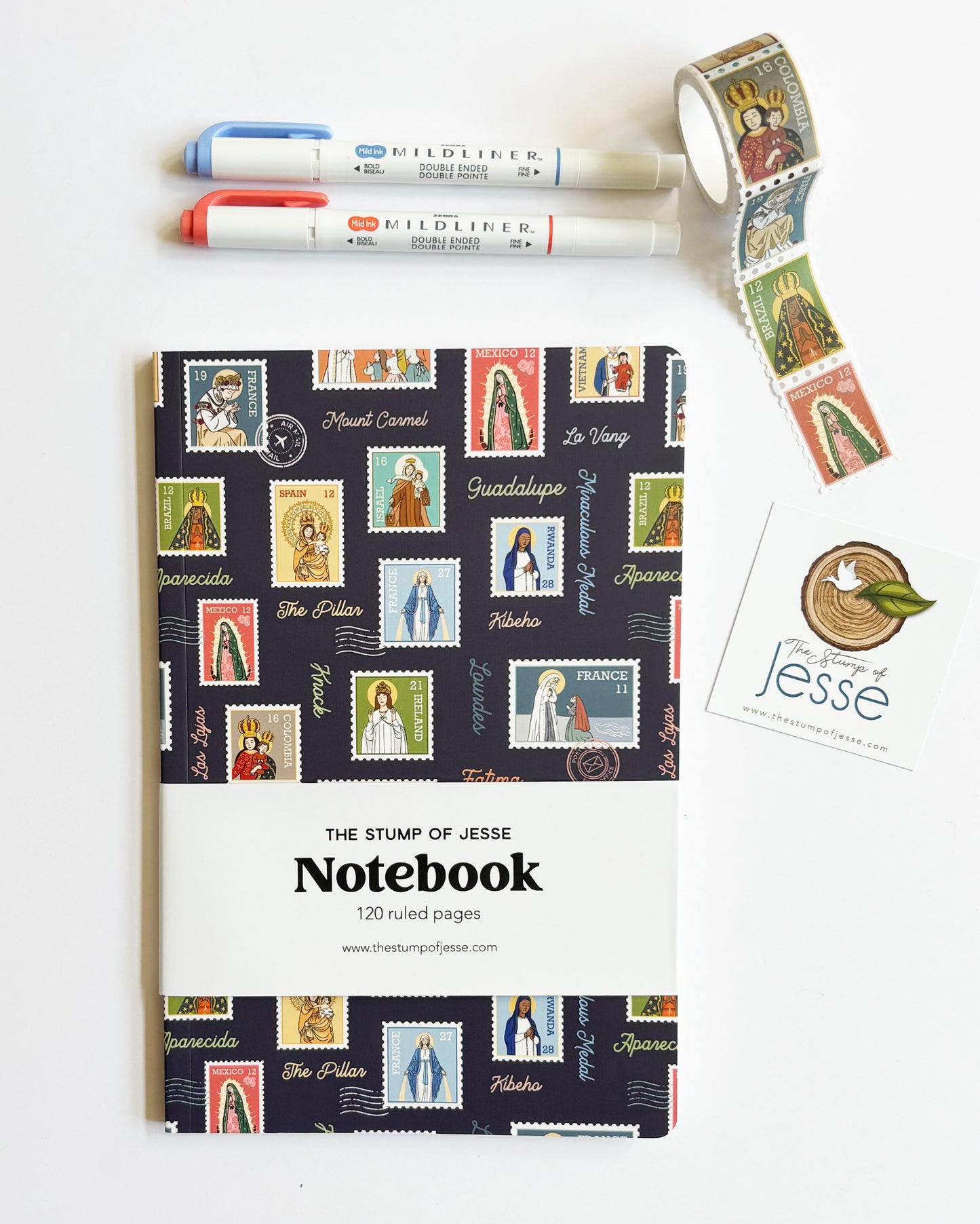 Ave Maria Post Journal | Ruled Notebook