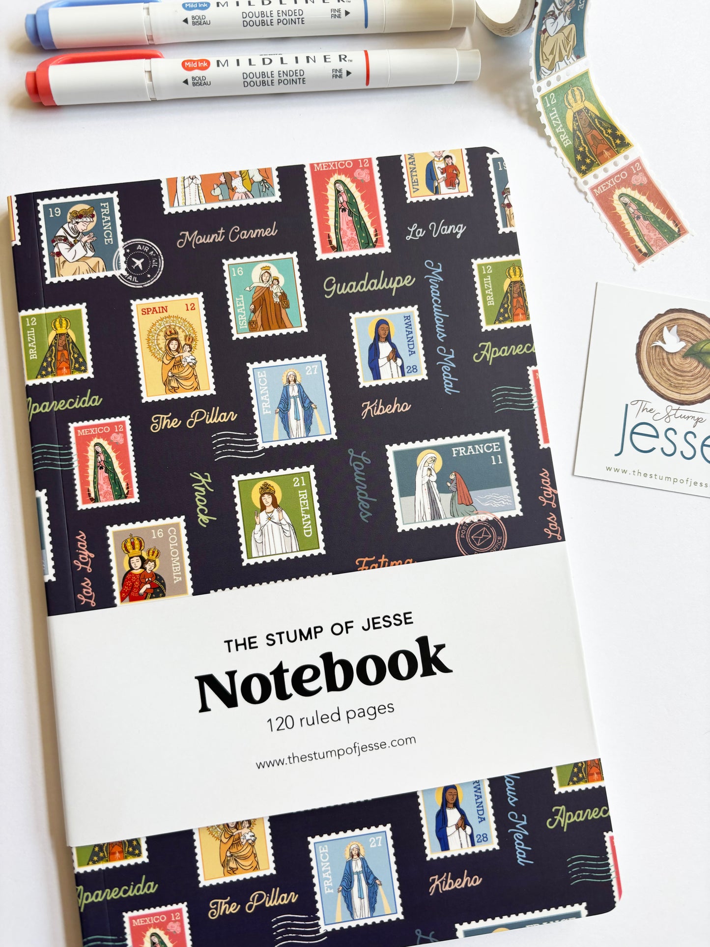 Ave Maria Post Journal | Ruled Notebook