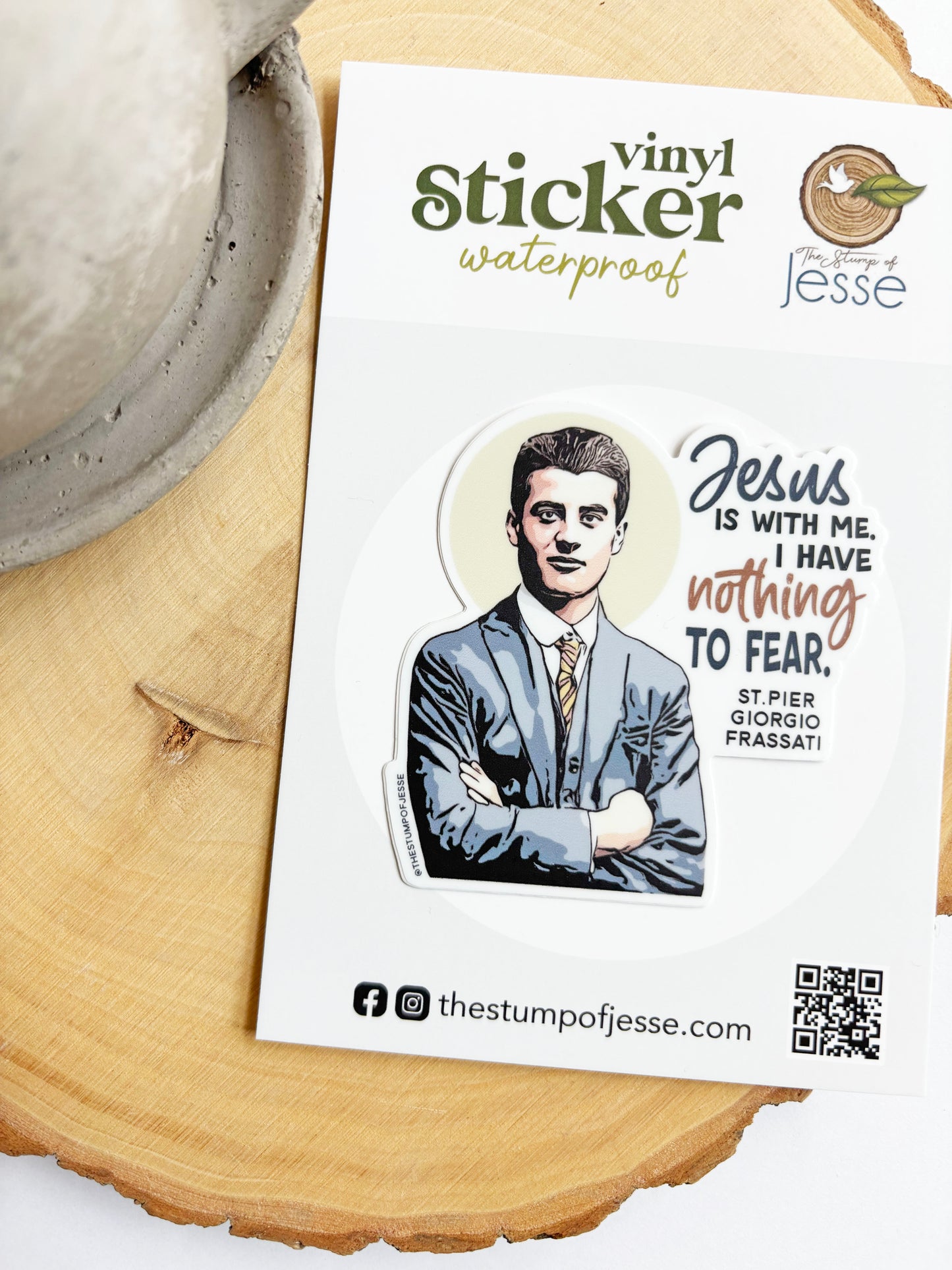 Pier Giorgio Frassati Waterproof Sticker