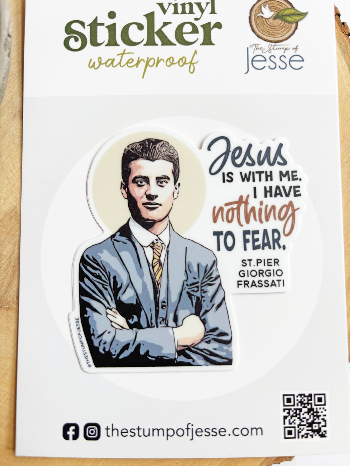 Pier Giorgio Frassati Waterproof Sticker