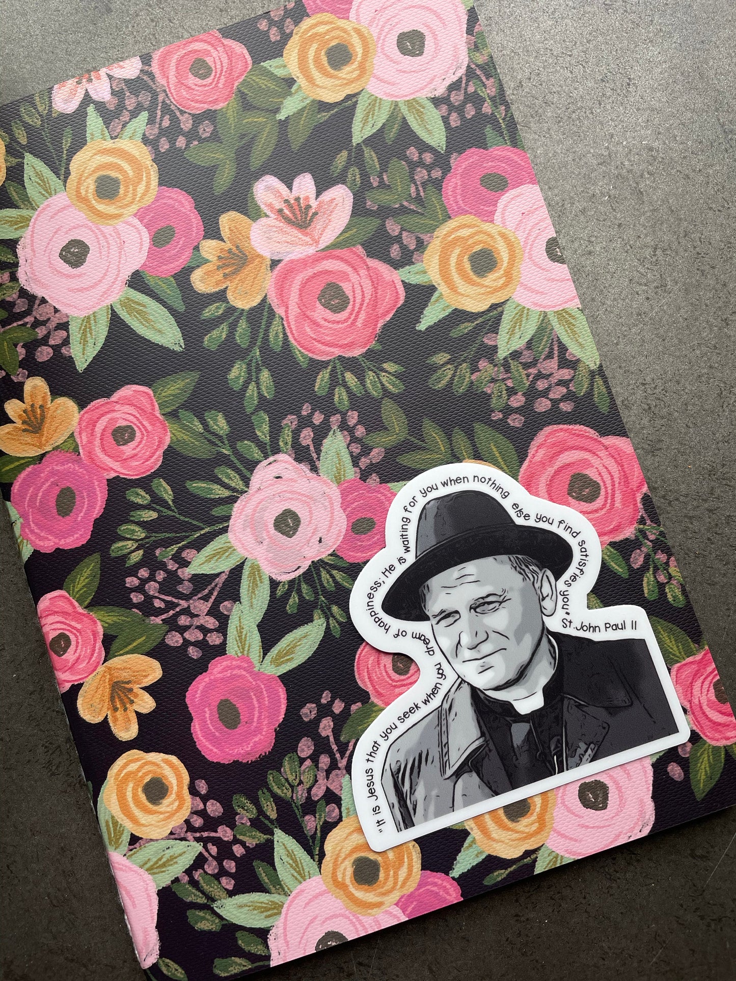 Pope St. John Paul II Waterproof Sticker