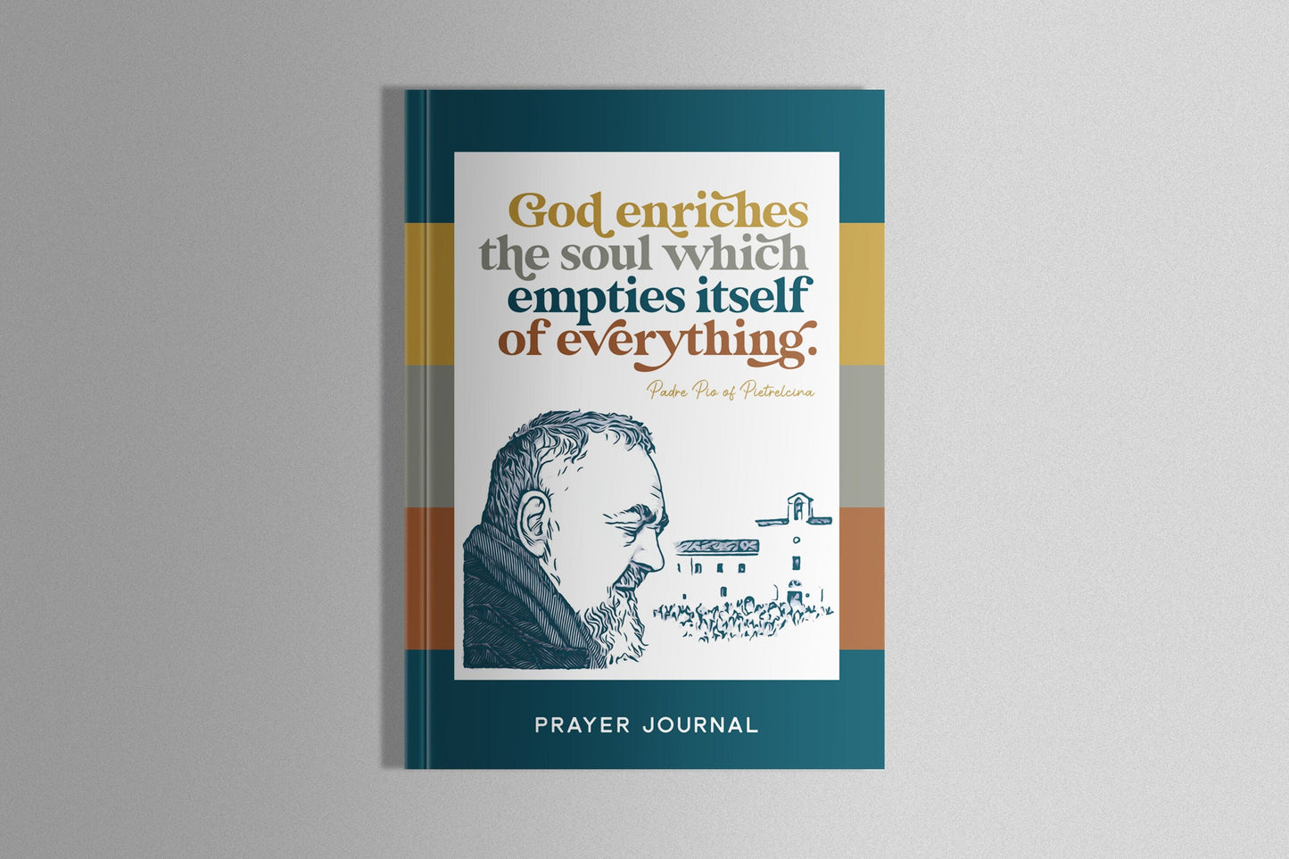 St. Padre Pio Journal | Ruled Notebook