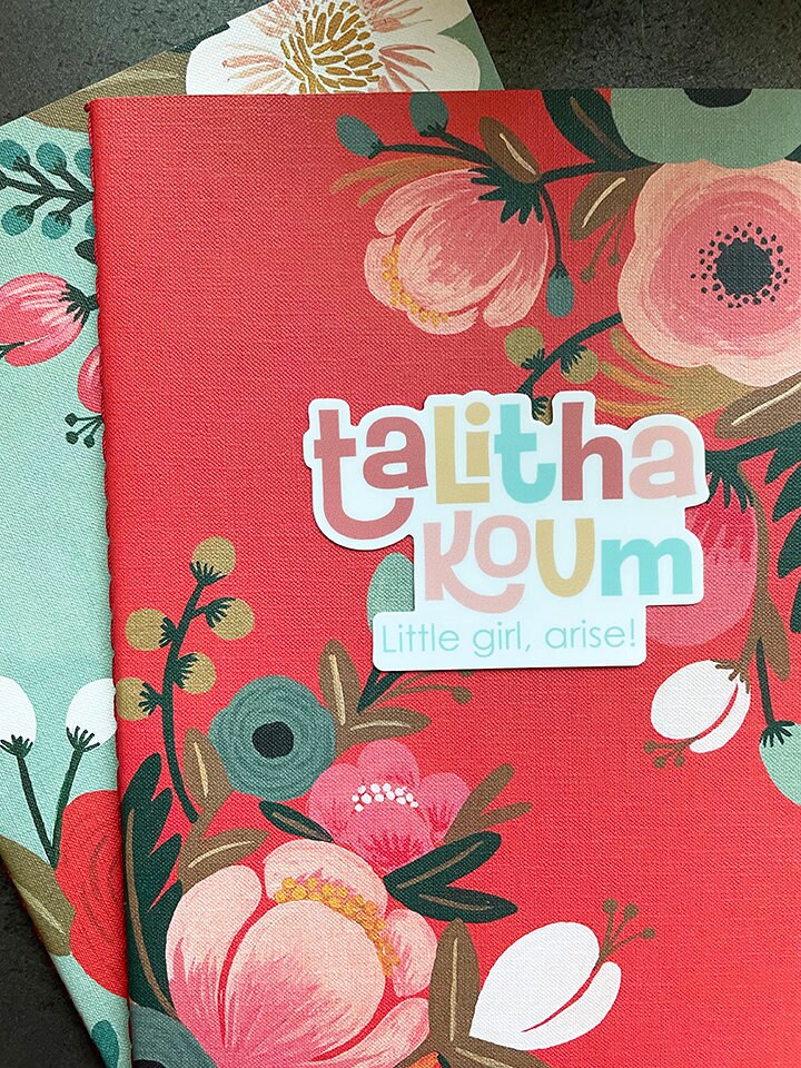 Talitha Koum Little girl arise Waterproof sticker