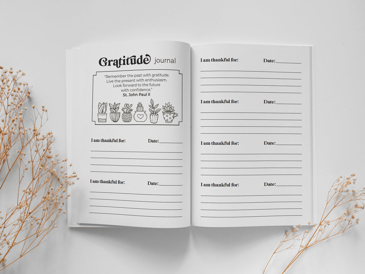 Catholic Gratitude Journal