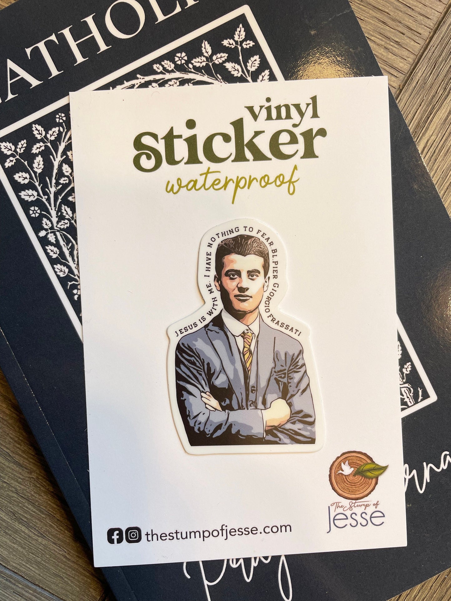 Pier Giorgio Frassati Waterproof Sticker