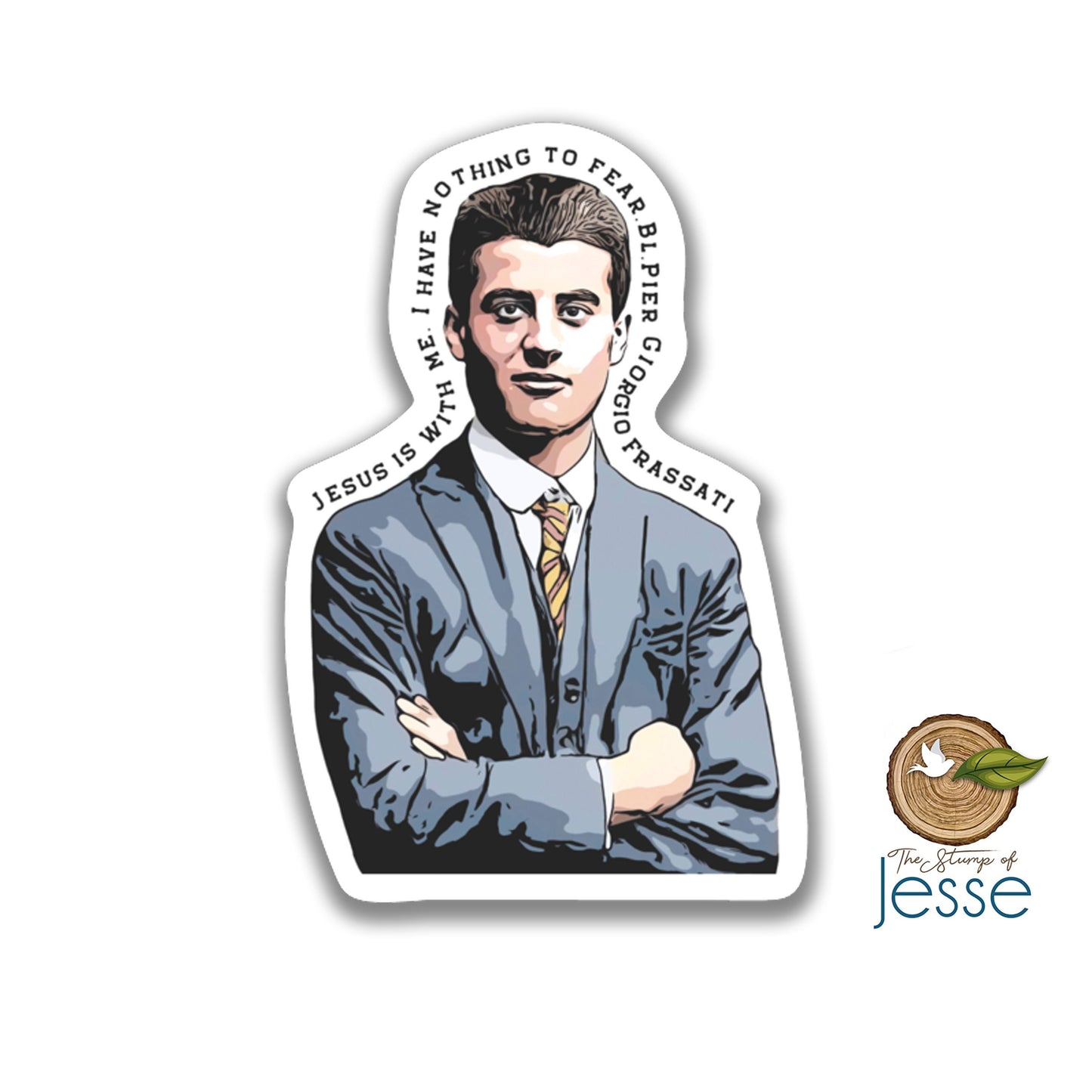 Pier Giorgio Frassati Waterproof Sticker