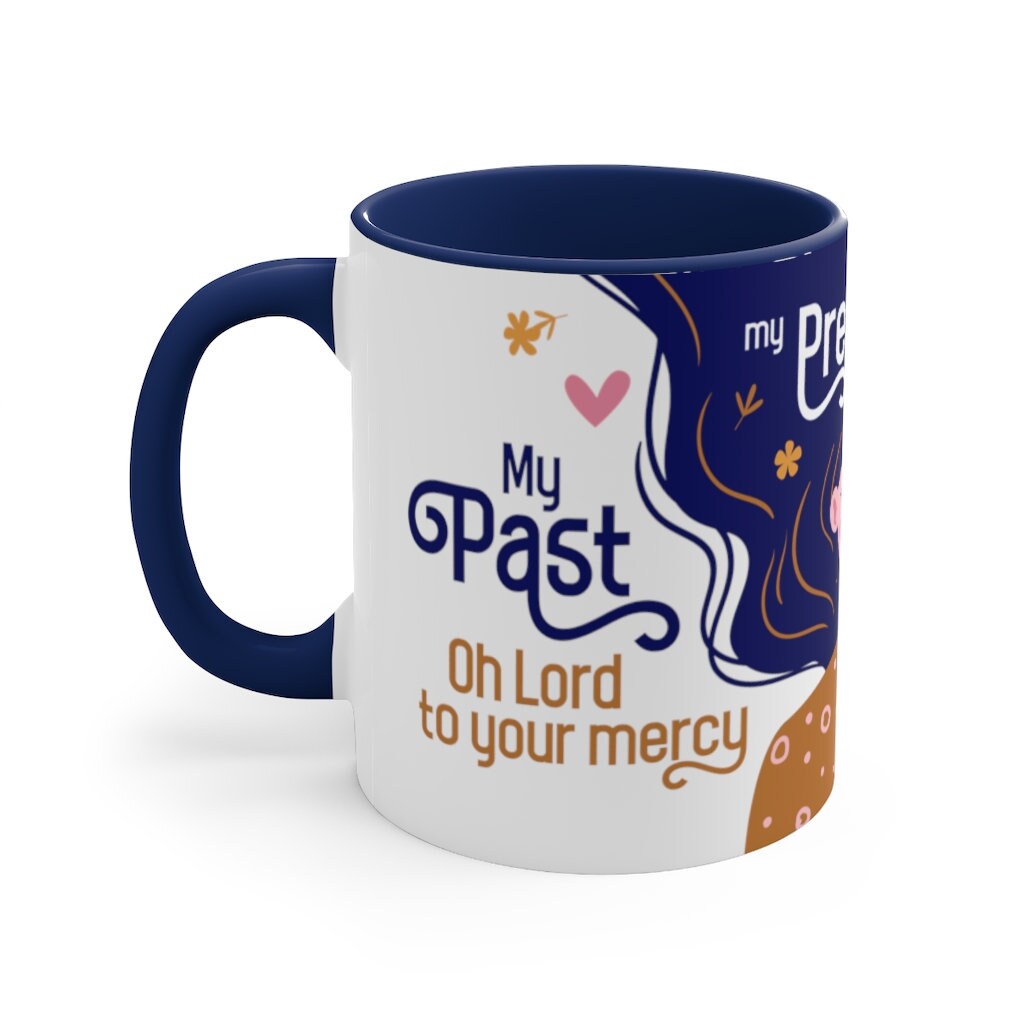 Padre Pio | My present to your love | Accent Coffee Mug, 11oz