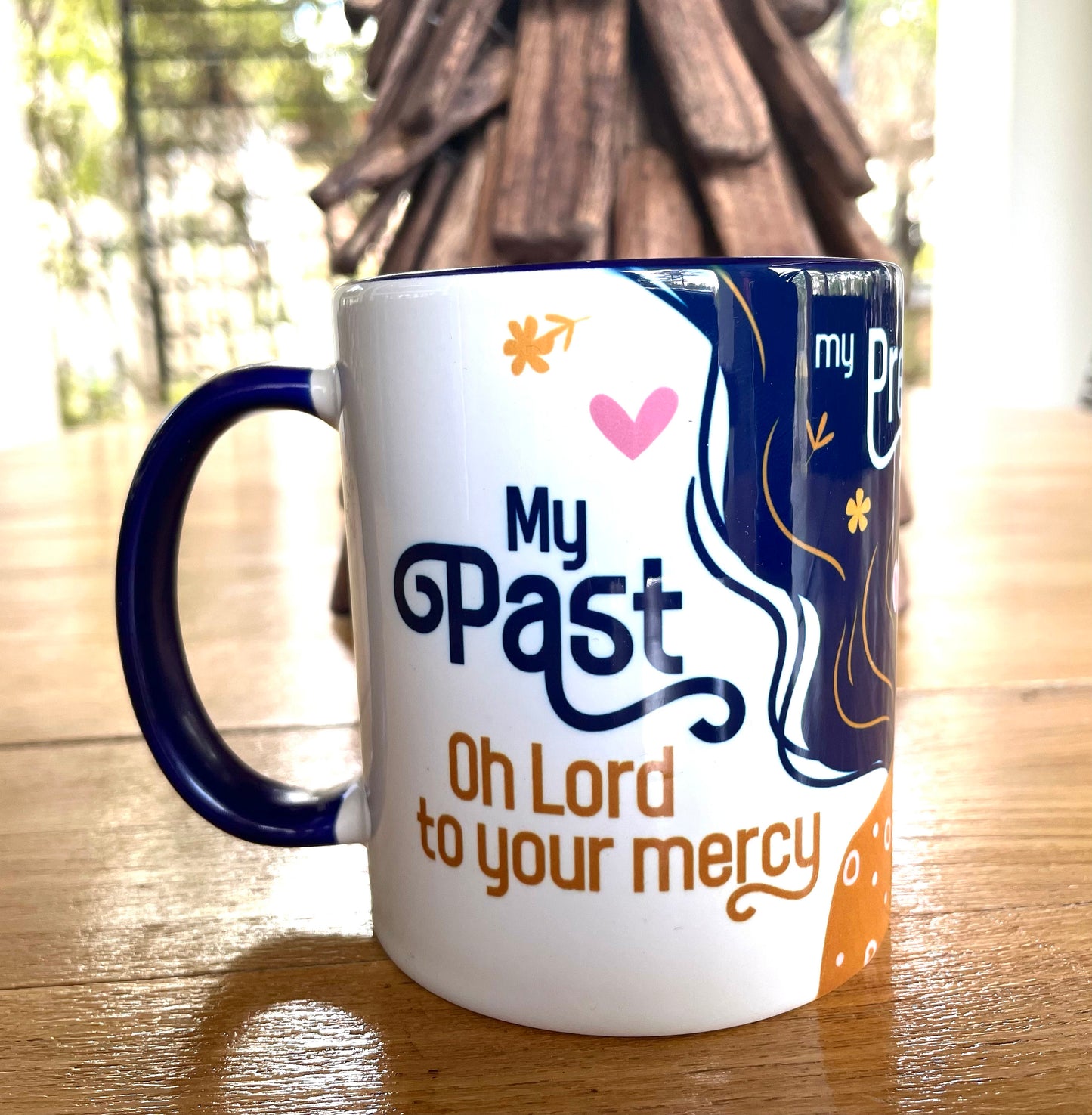Padre Pio | My present to your love | Accent Coffee Mug, 11oz