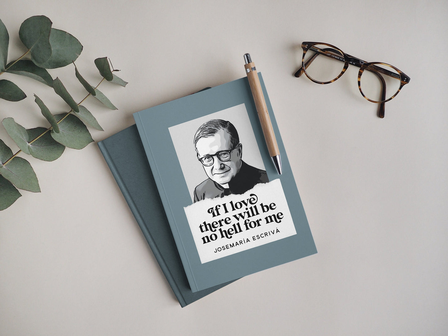 St. Josemaria Escriva prayer journal | Ruled Notebook