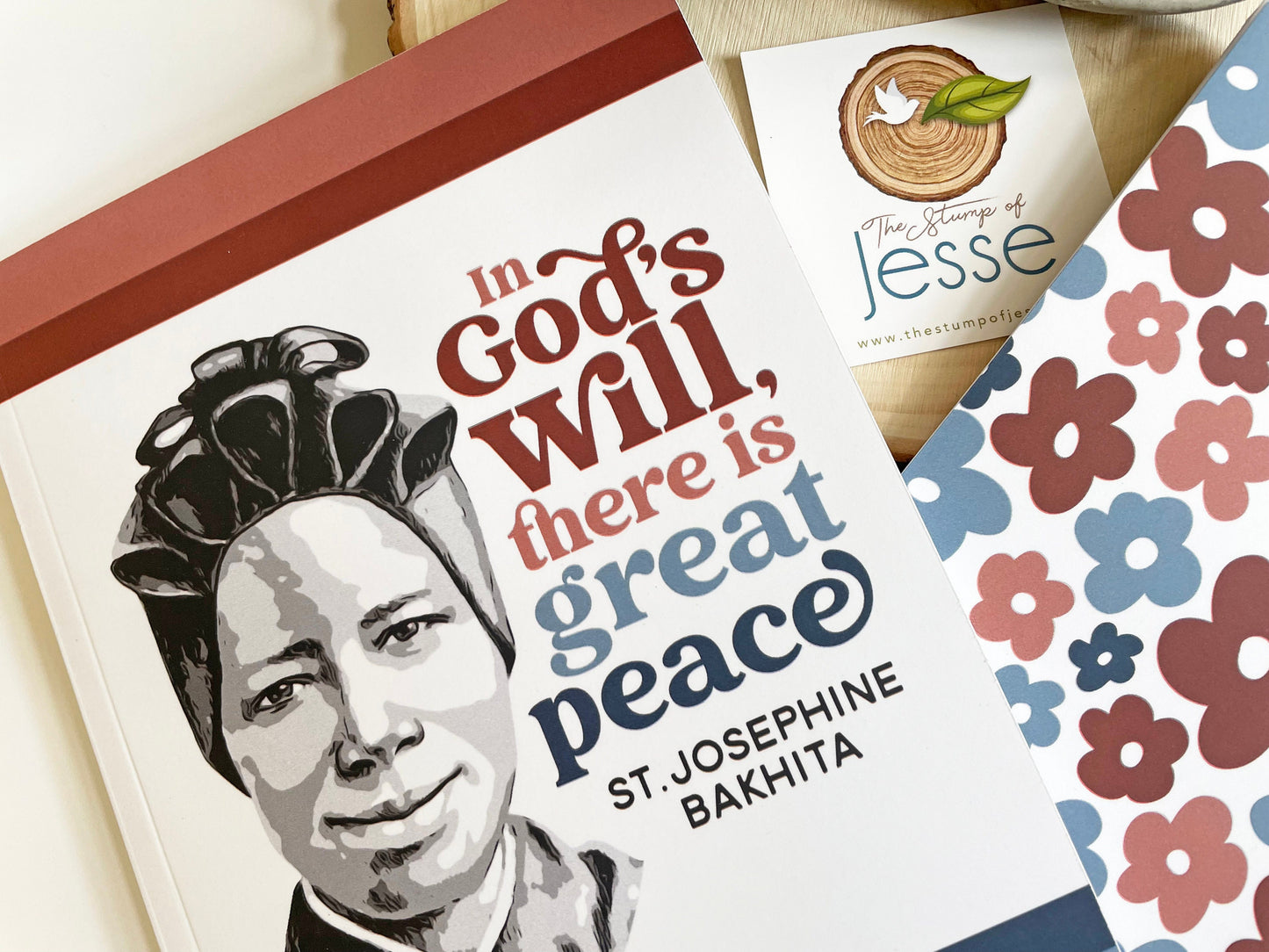 St. Josephine Bakhita Journal | Catholic gift | Patron Saint | Ruled notebook | Confirmation gift