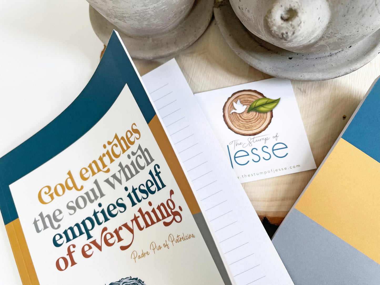 St. Padre Pio Journal | Ruled Notebook