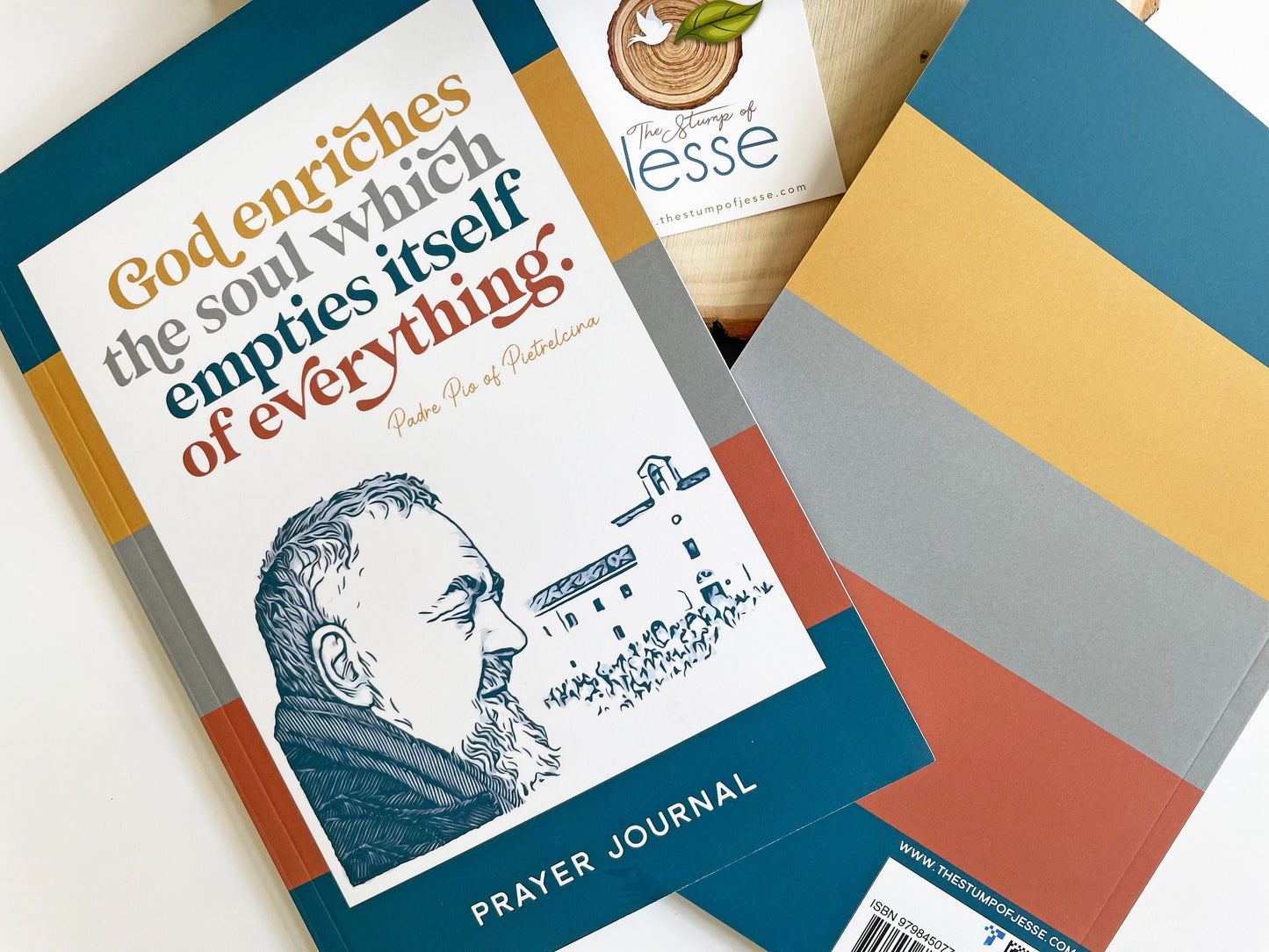 St. Padre Pio Journal | Ruled Notebook