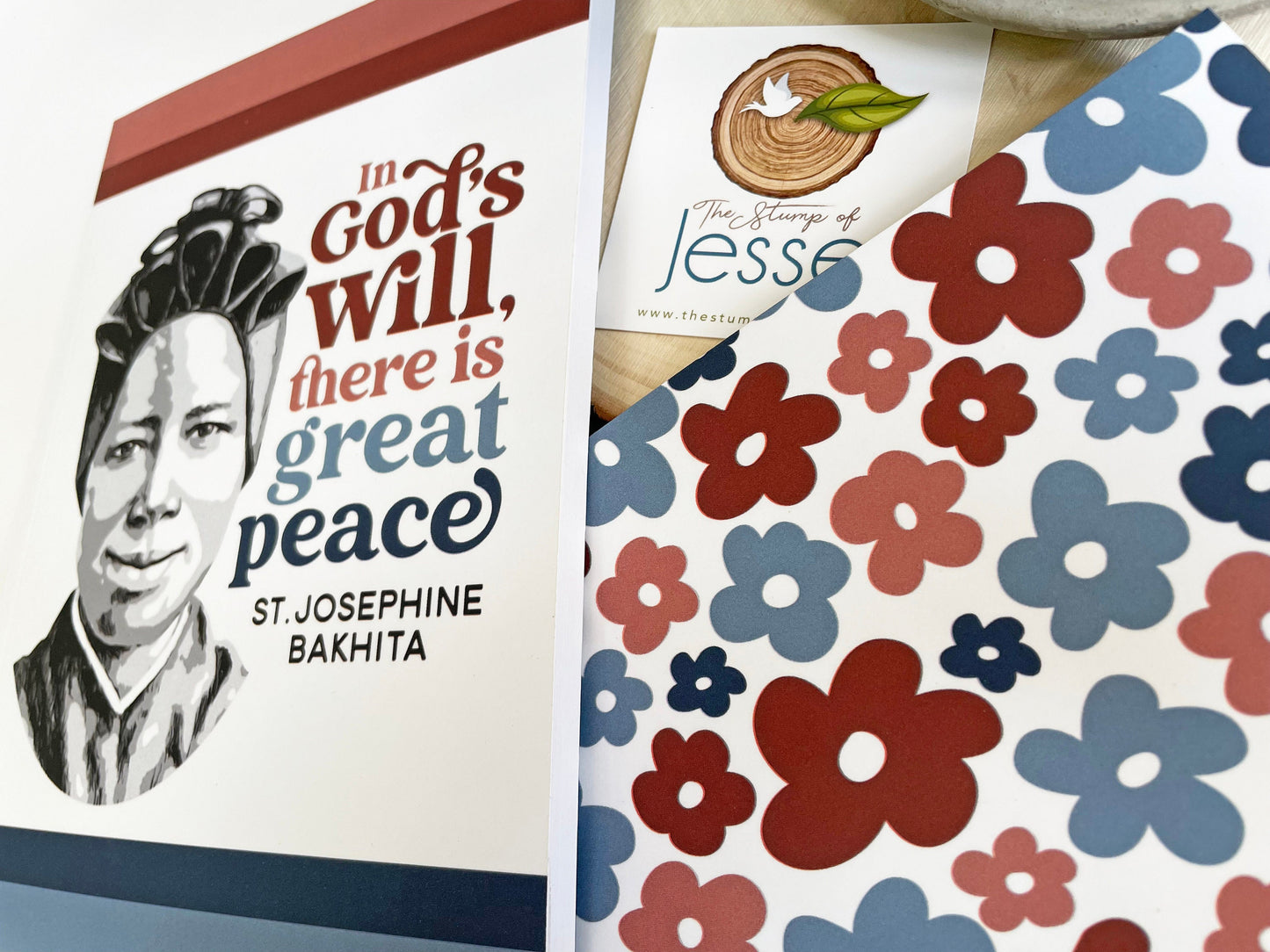 St. Josephine Bakhita Journal | Catholic gift | Patron Saint | Ruled notebook | Confirmation gift