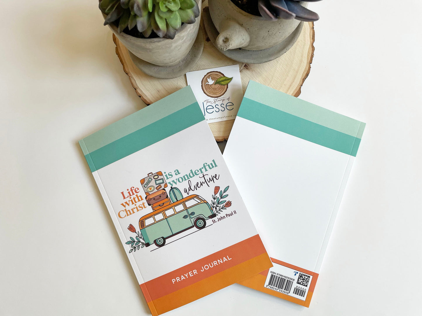 Life with Christ is a Wonderfull Adventure John Paul II Journal | Ruled Notebook