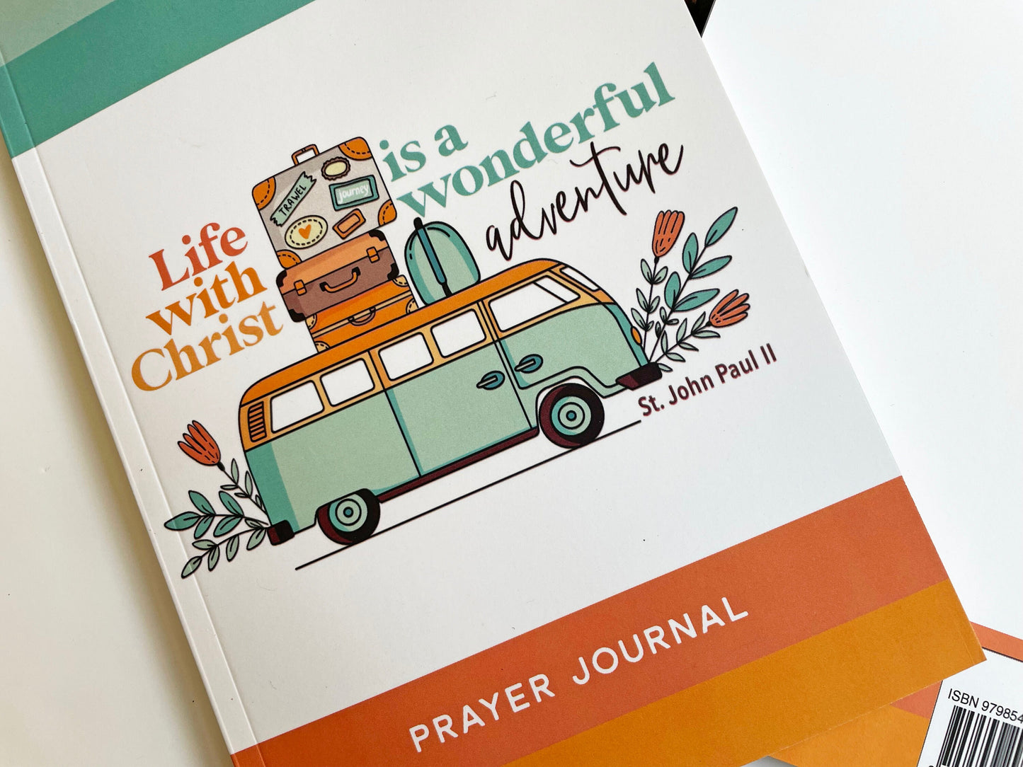 Life with Christ is a Wonderfull Adventure John Paul II Journal | Ruled Notebook