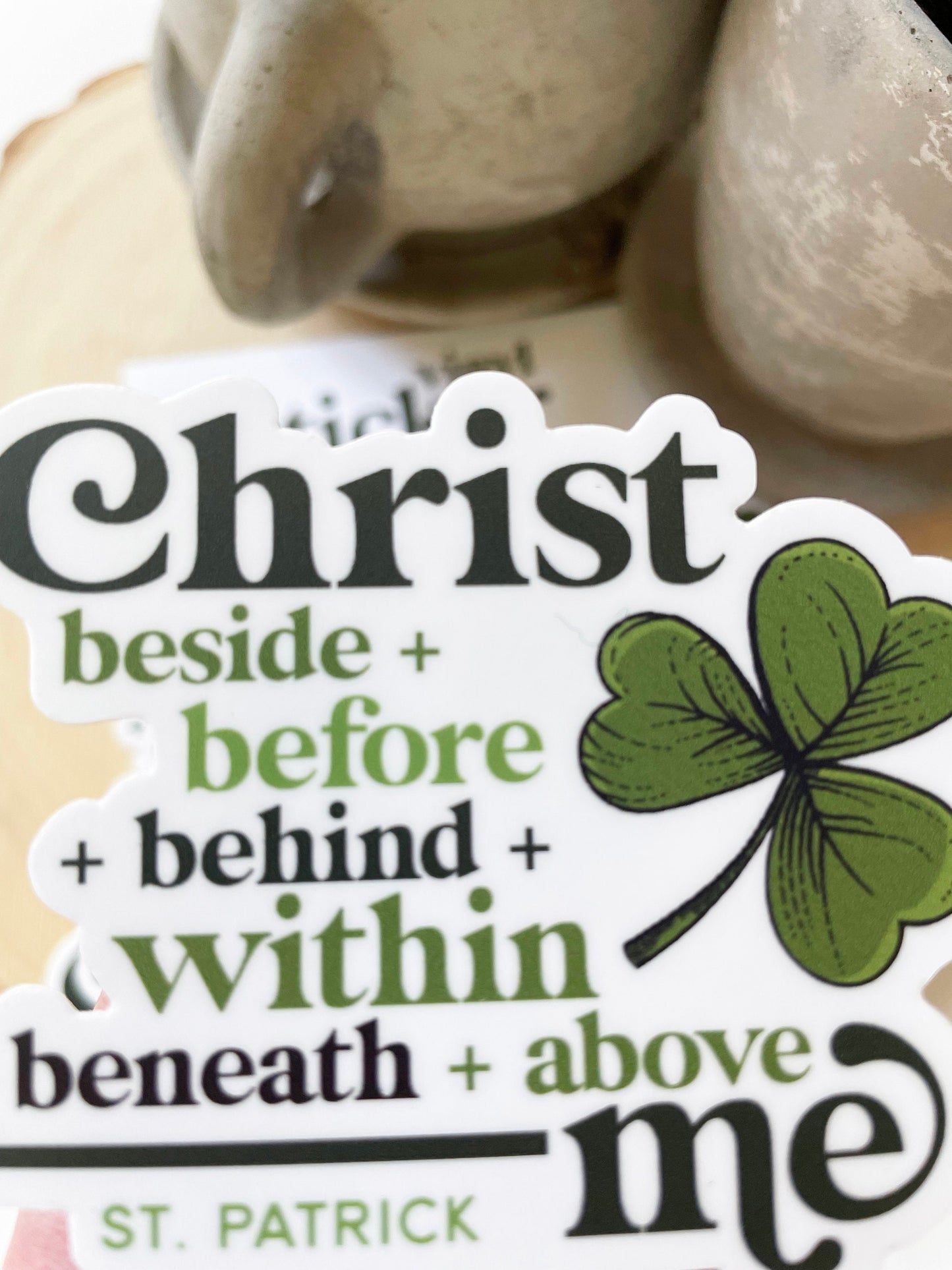 St. Patrick Waterproof Sticker