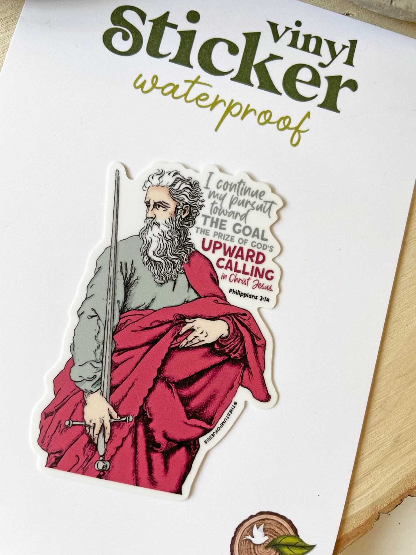 St. Paul Waterproof Sticker
