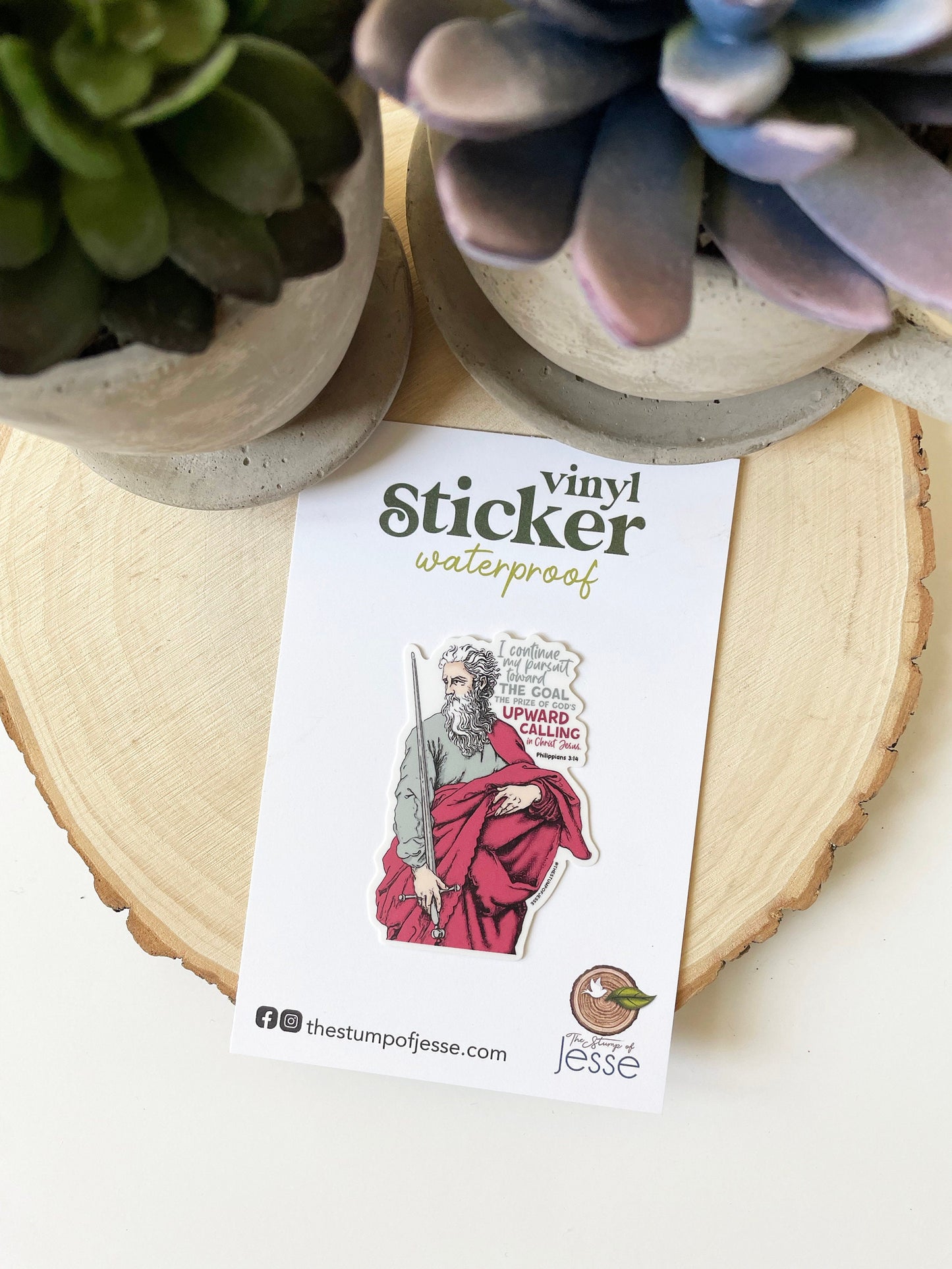 St. Paul Waterproof Sticker