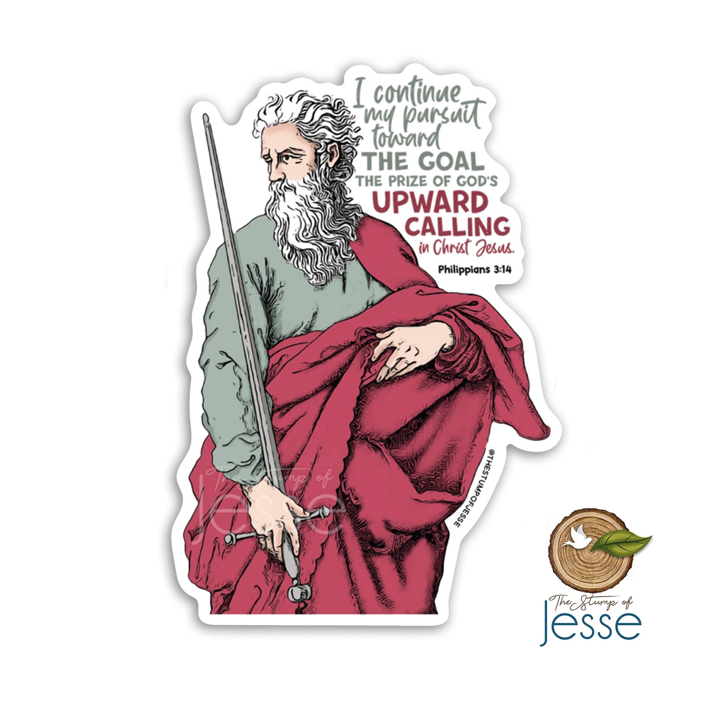 St. Paul Waterproof Sticker