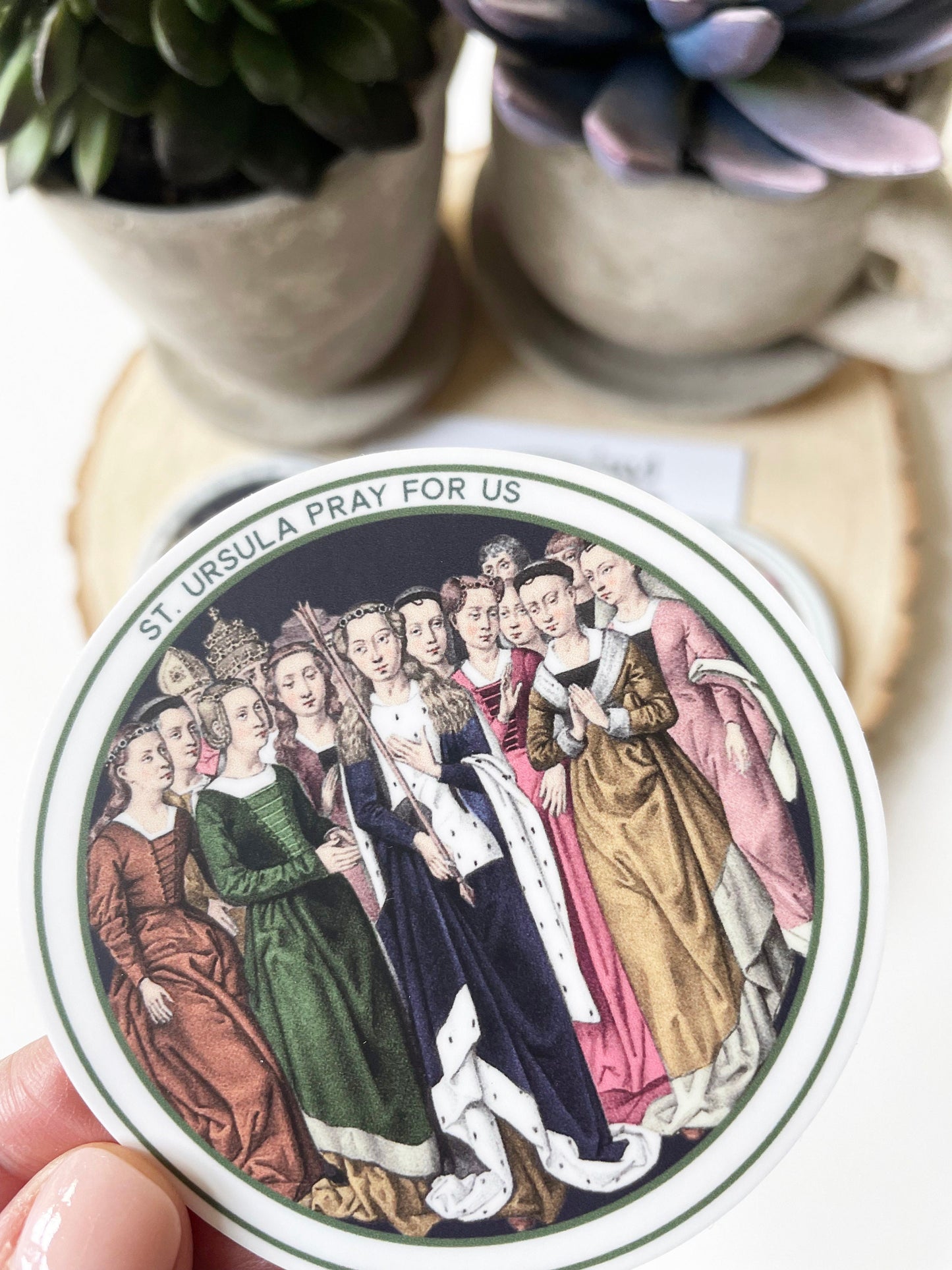 St. Ursula Waterproof Sticker