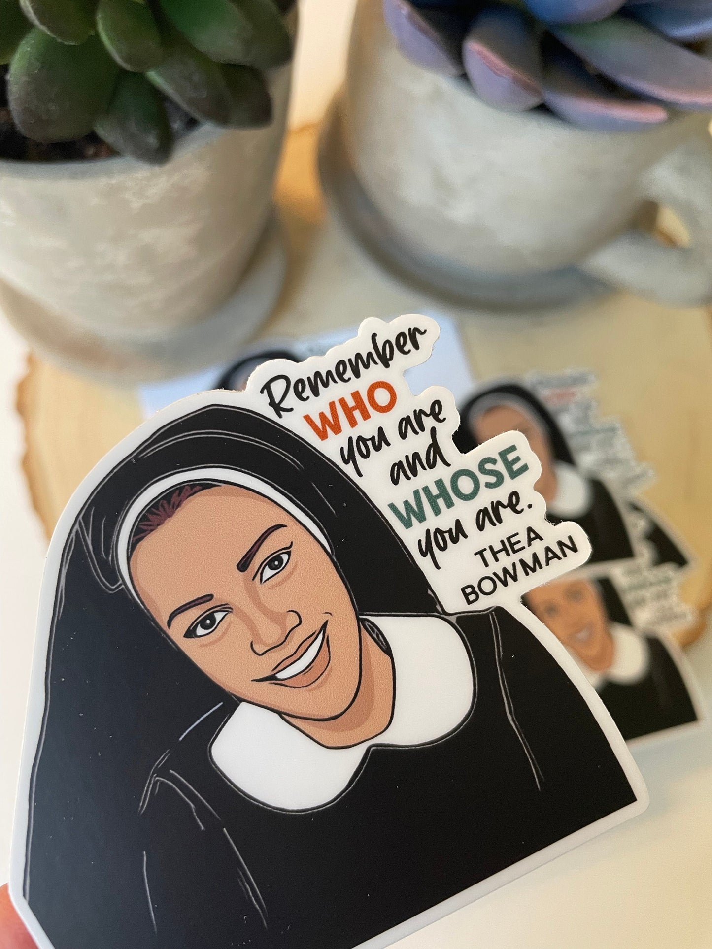Sister Thea Bowman Waterproof Sticker