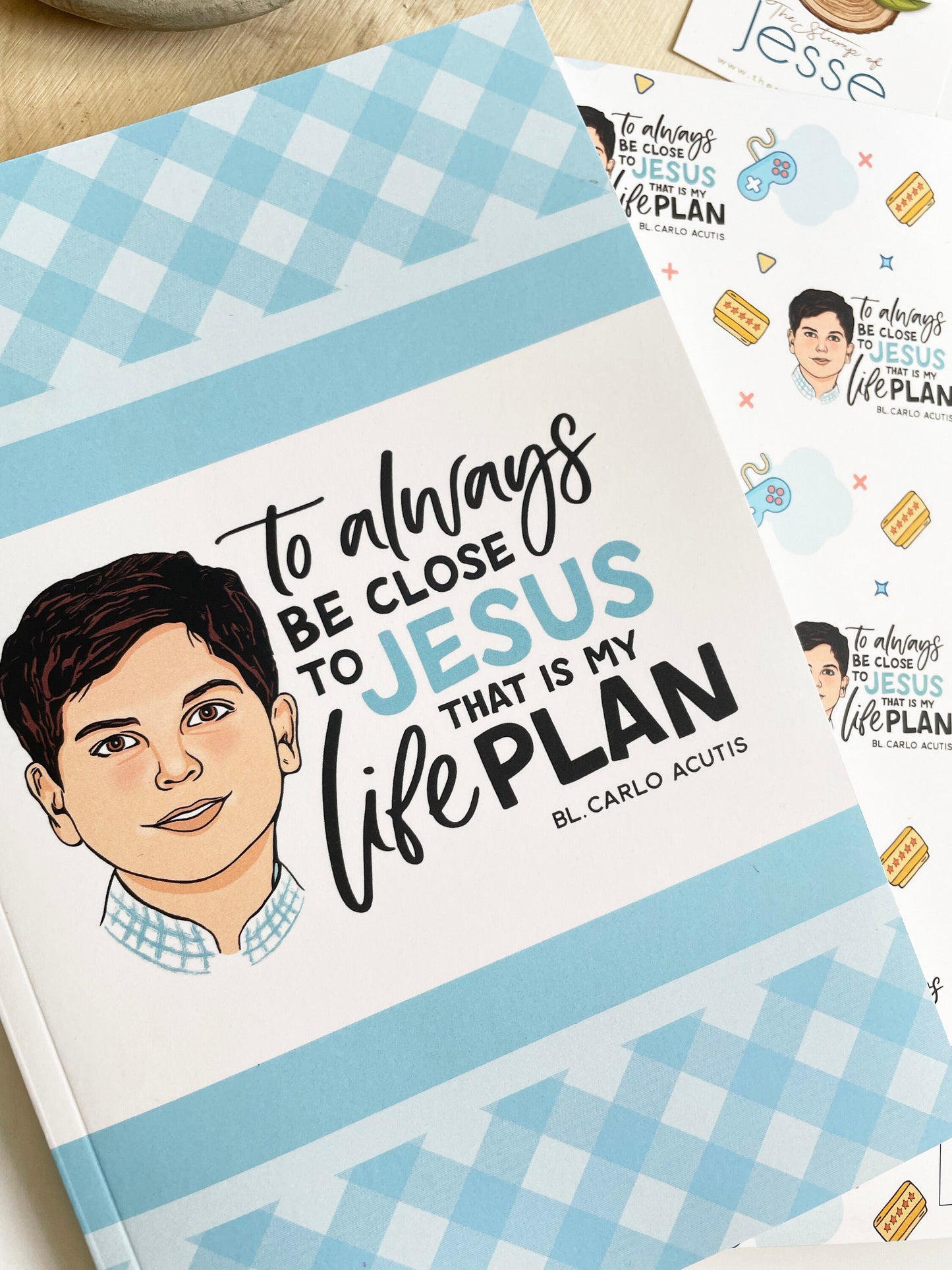 Bl. Carlo Acutis Journal | Dotted Notebook