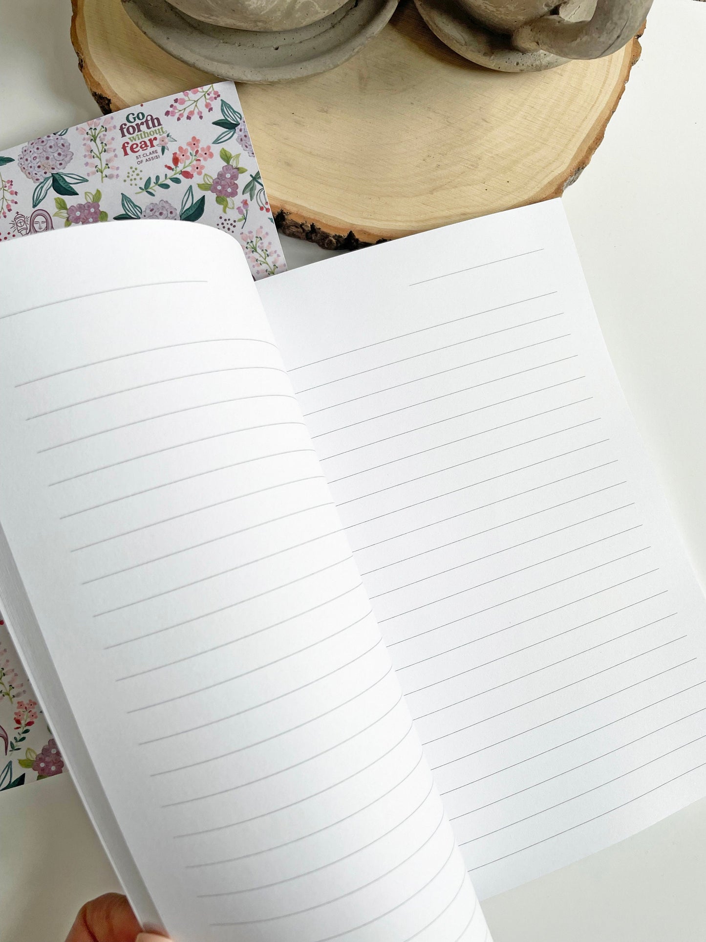 St. Clare of Assisi Journal | Ruled Notebook