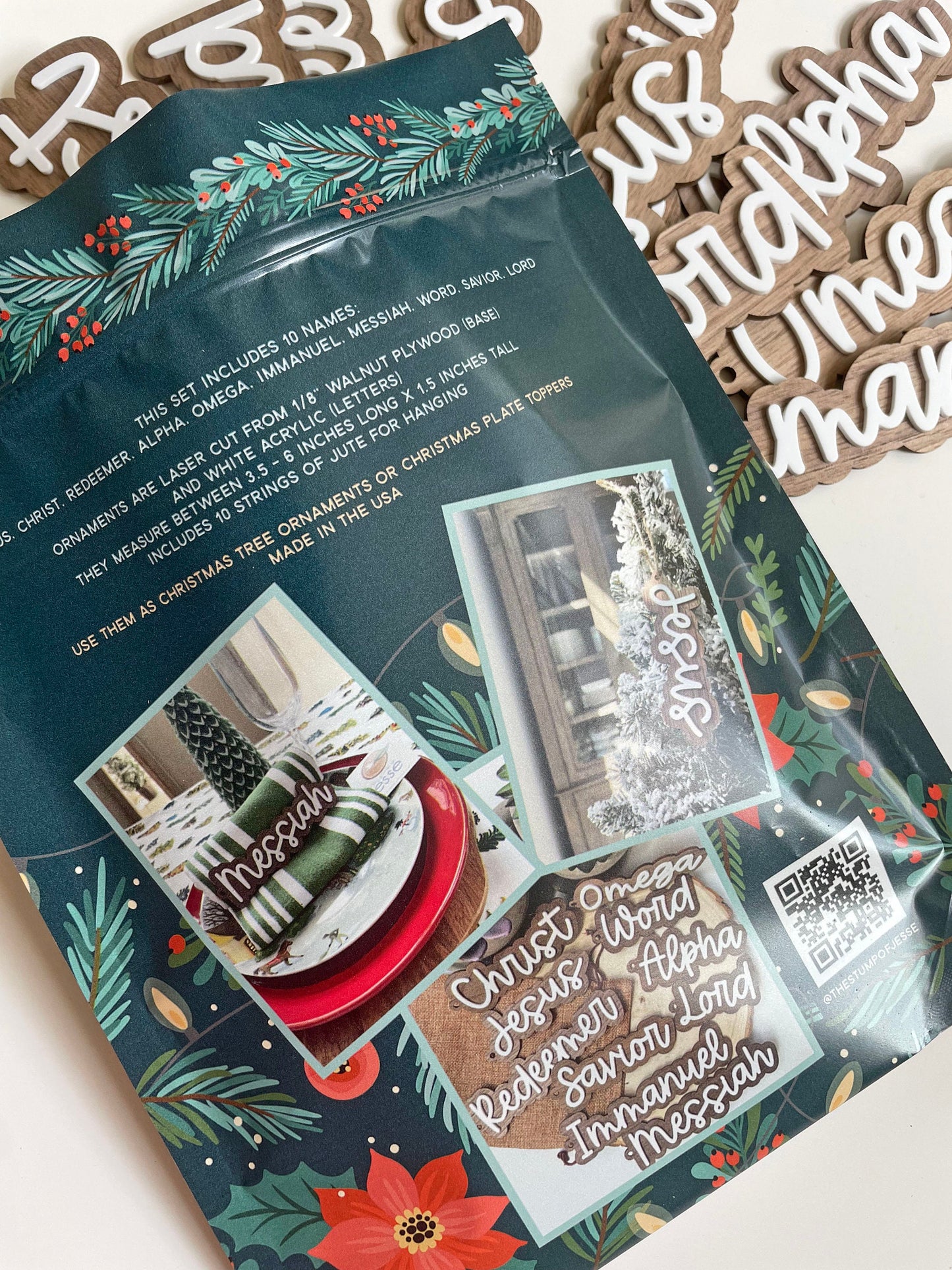 Names of Jesus Ornaments | Christmas Decoration