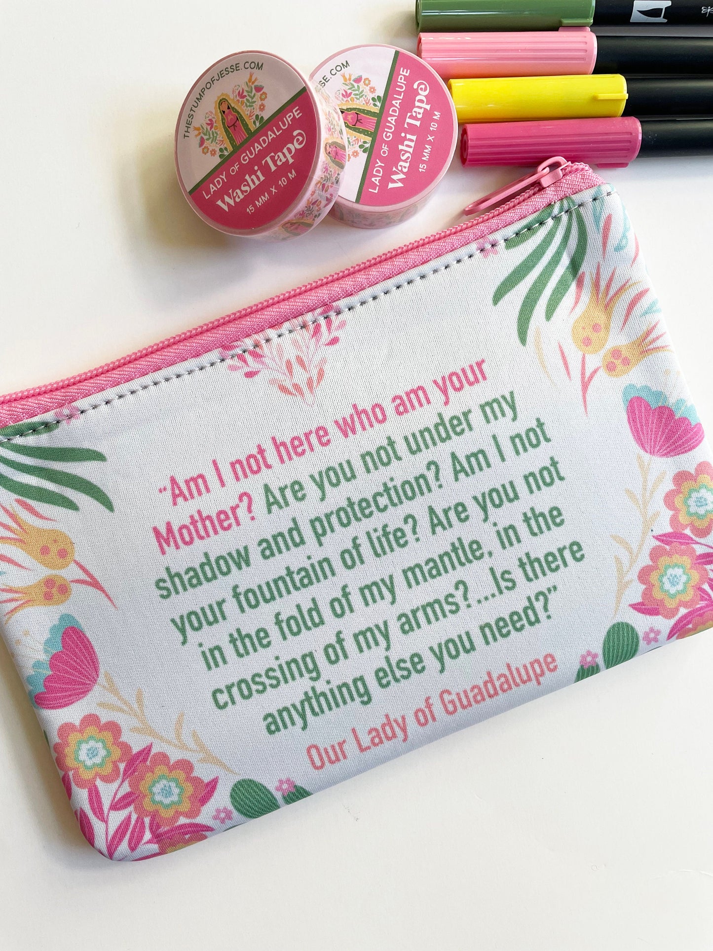 Our Lady of Guadalupe Pouch | Chapel Veil bag