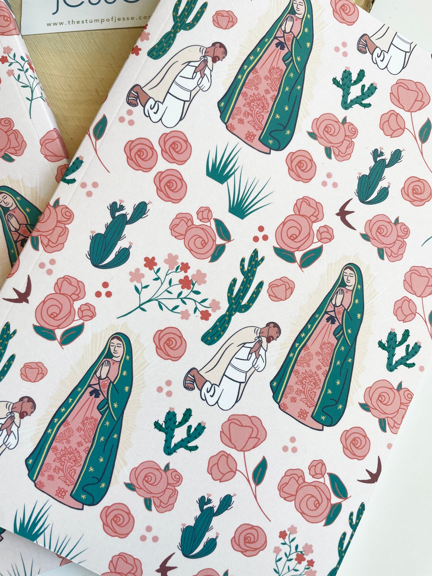 Our Lady of Guadalupe and St. Juan Diego Journal | Ruled notebook