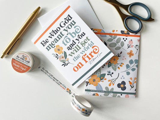 St. Catherine of Siena  Greeting Card