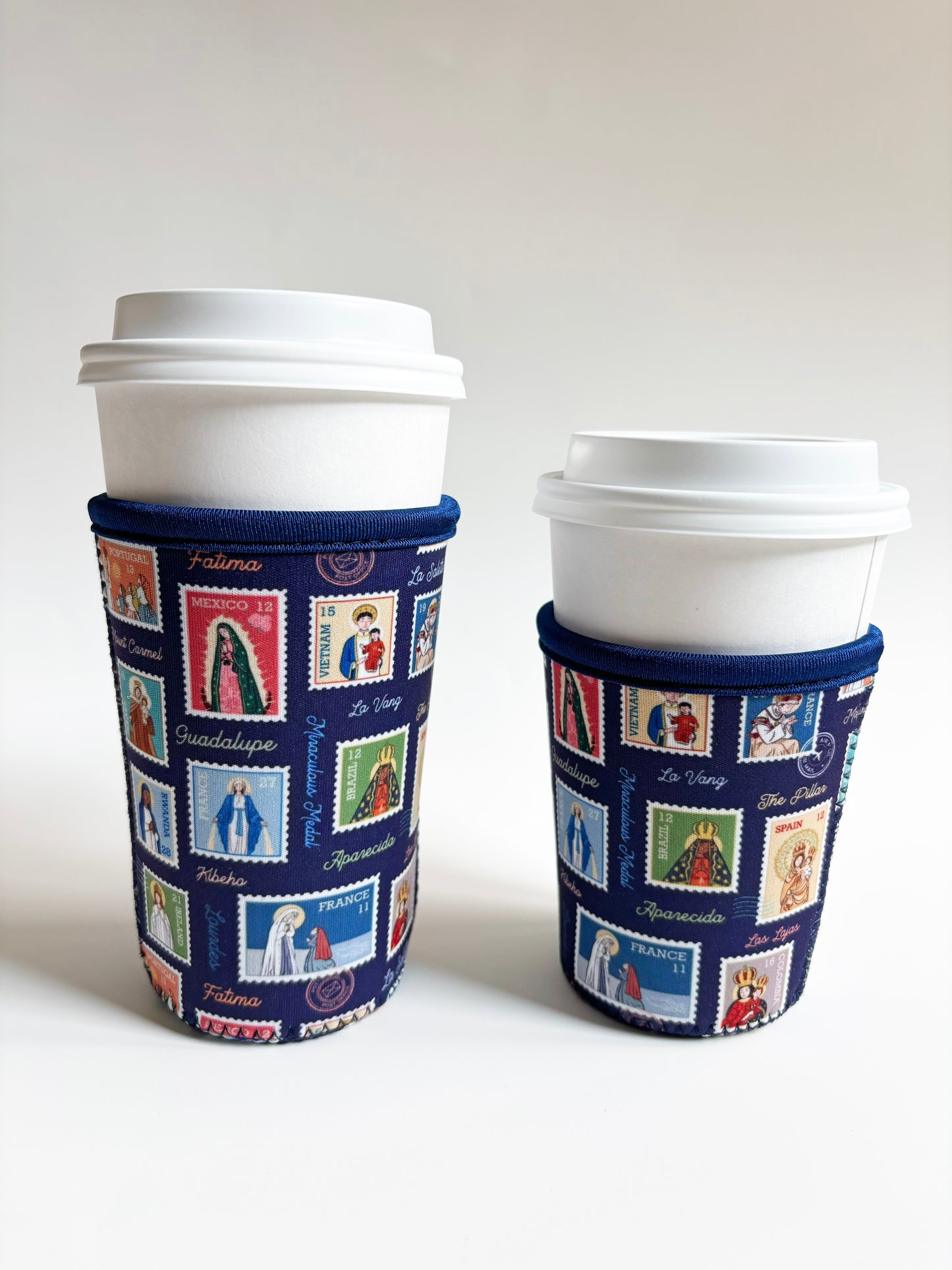 Ave Maria Post Catholic Drink Sleeve | Coffee Cozies | Gift for Catholic Woman