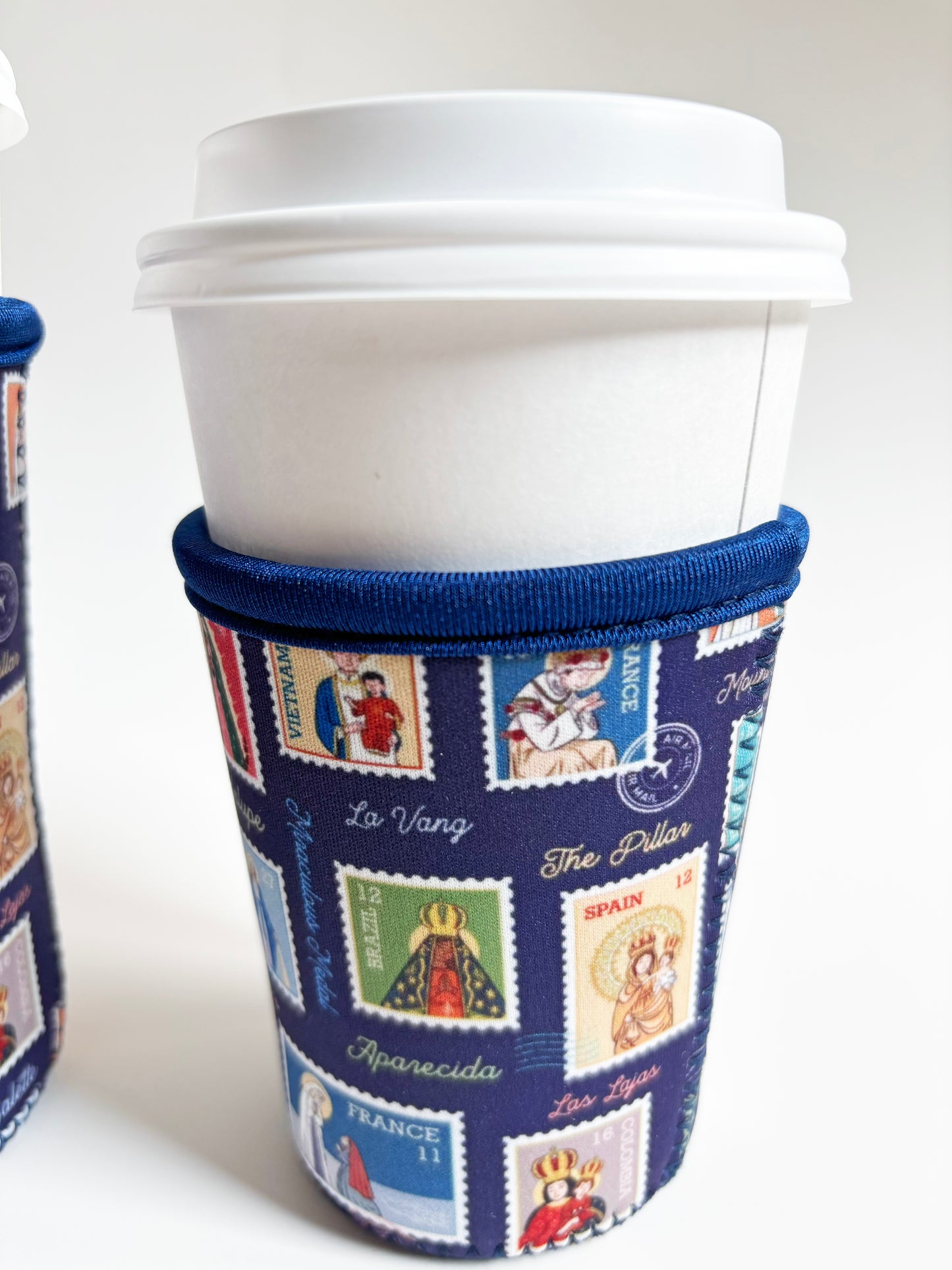 Ave Maria Post Catholic Drink Sleeve | Coffee Cozies | Gift for Catholic Woman