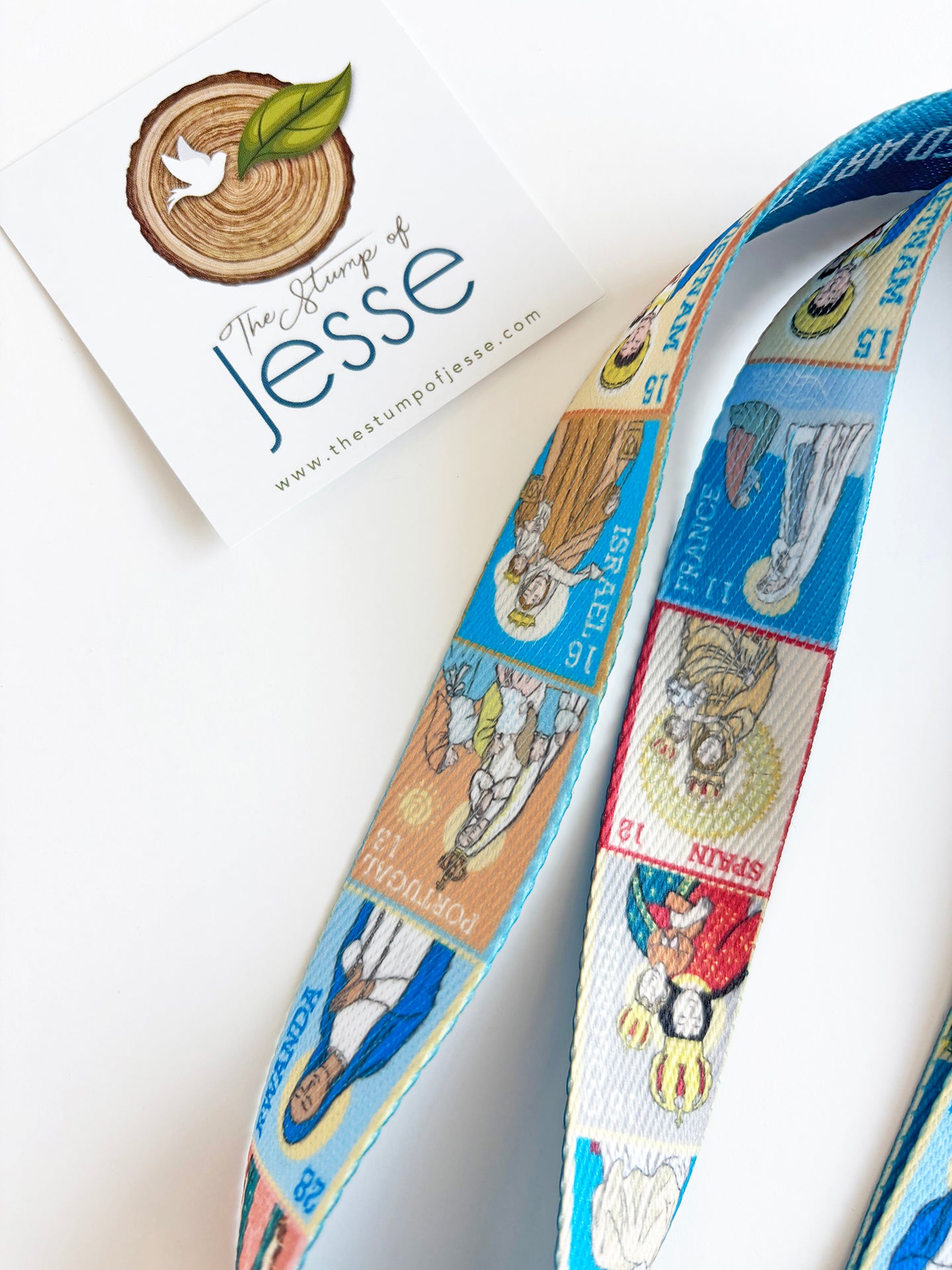 Ave Maria Post Lanyard