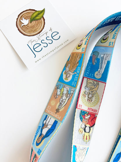 Ave Maria Post Lanyard