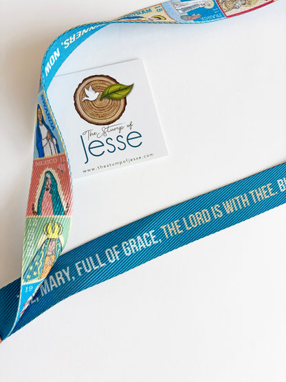Ave Maria Post Lanyard