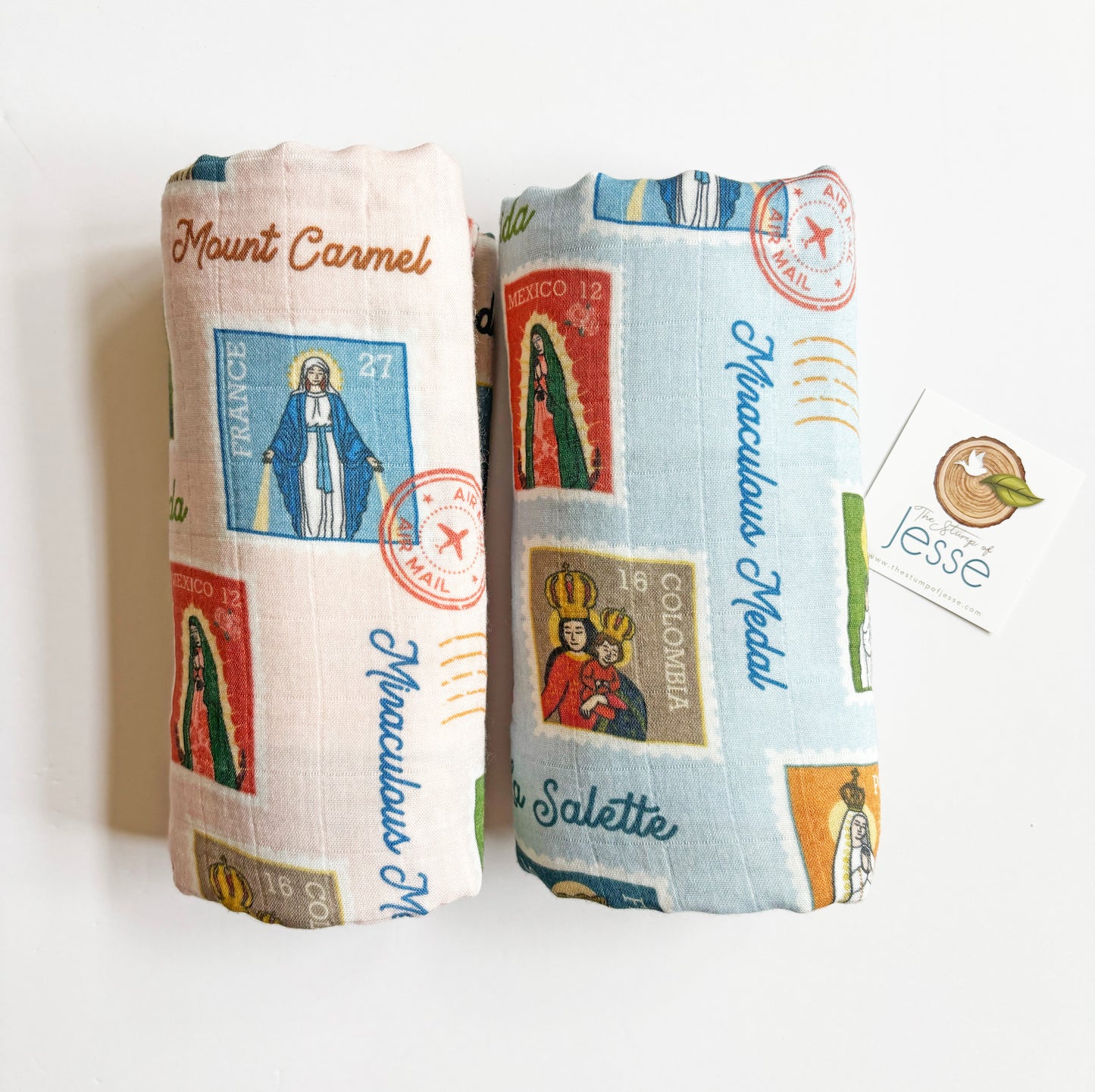 Ave Maria Post Muslin Deluxe Swaddle