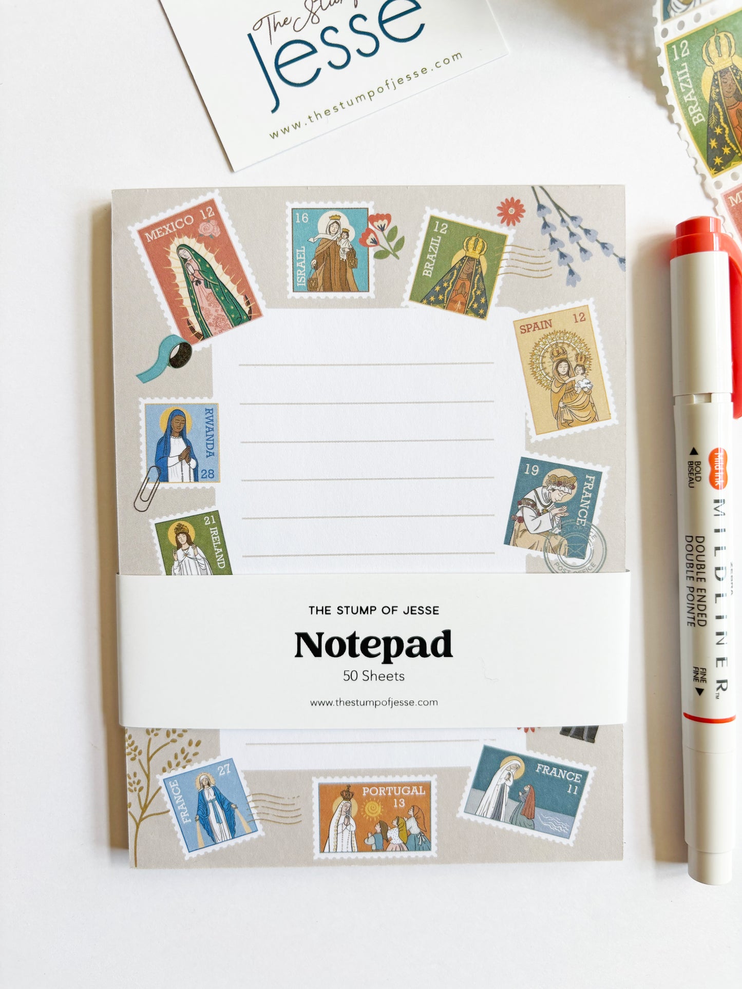 Ave Maria Post Notepad