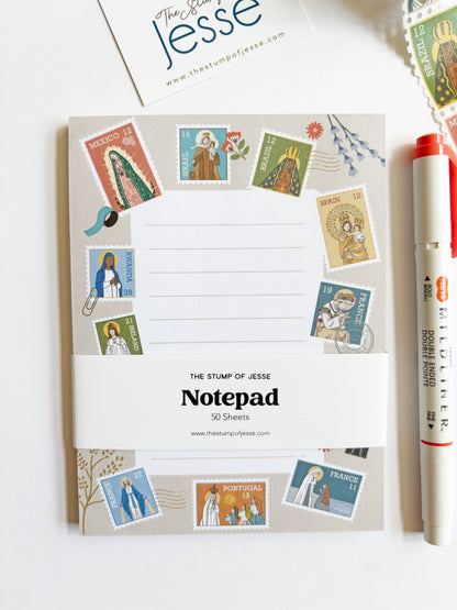 Ave Maria Post Notepad