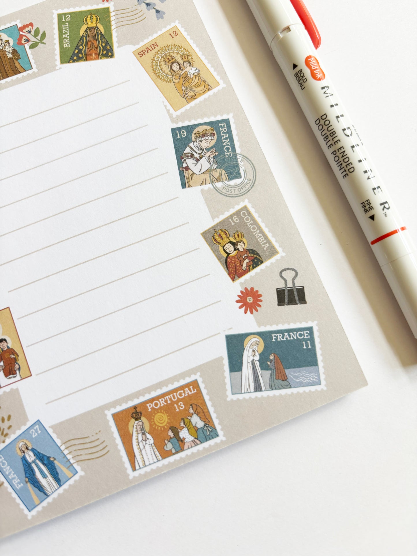 Ave Maria Post Notepad