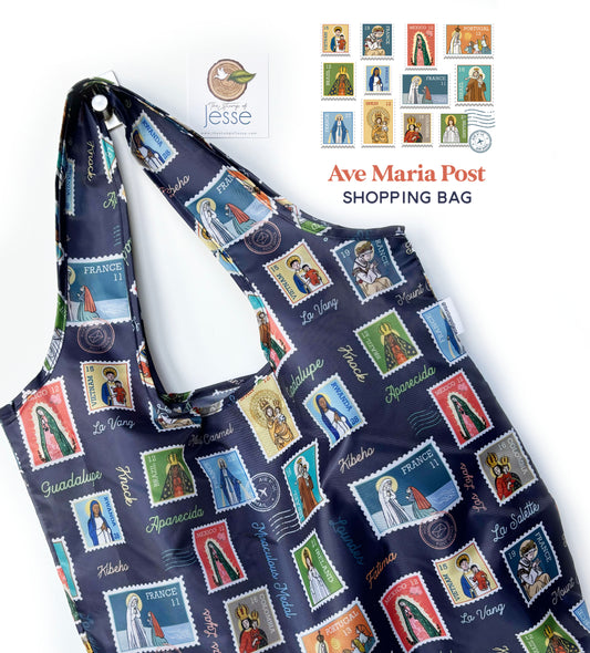 Catholic Nylon Reusable Shopping bag