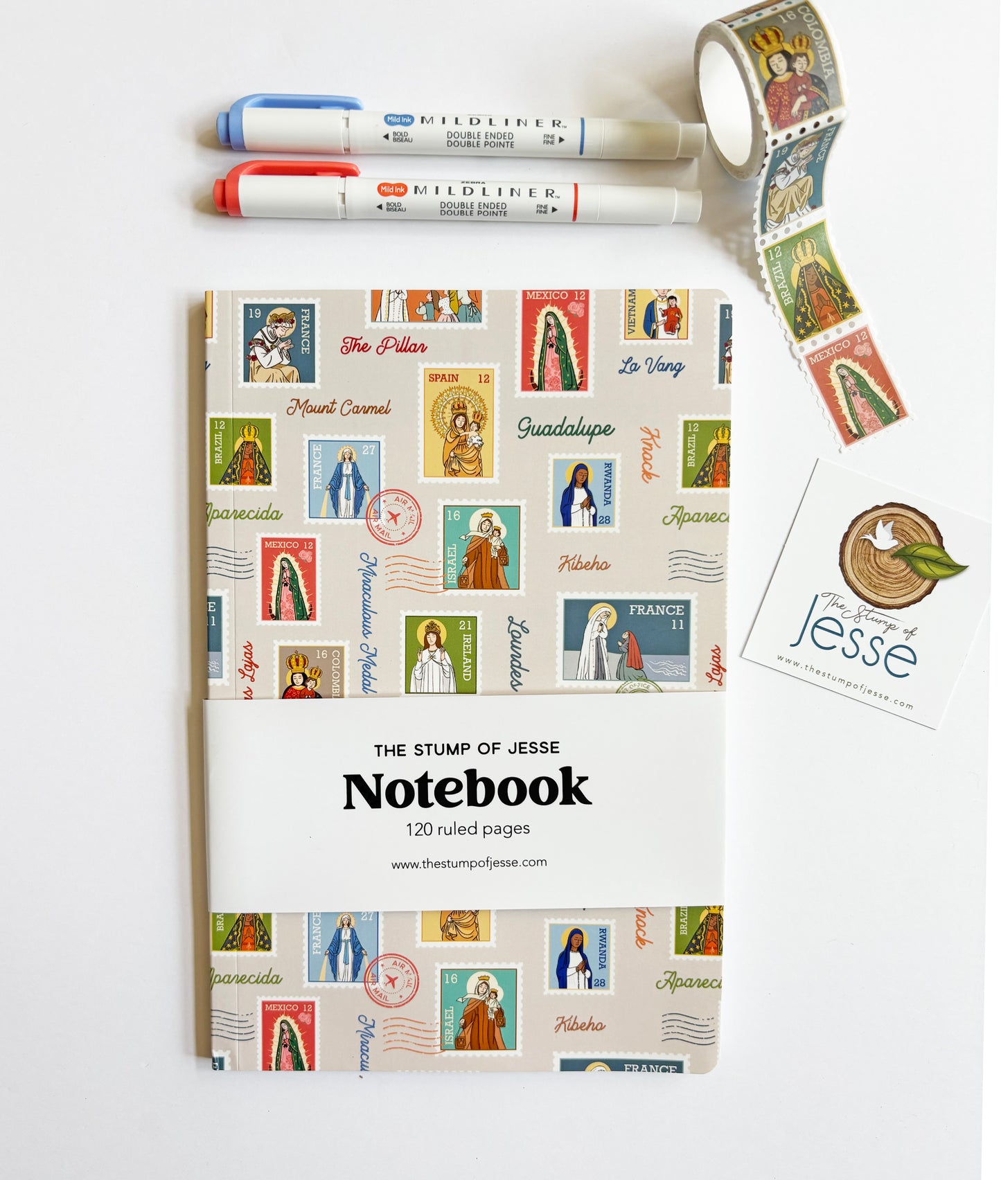 Ave Maria Post  Journal | Ruled Notebook