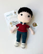 St. Carlo Acutis Crochet Doll